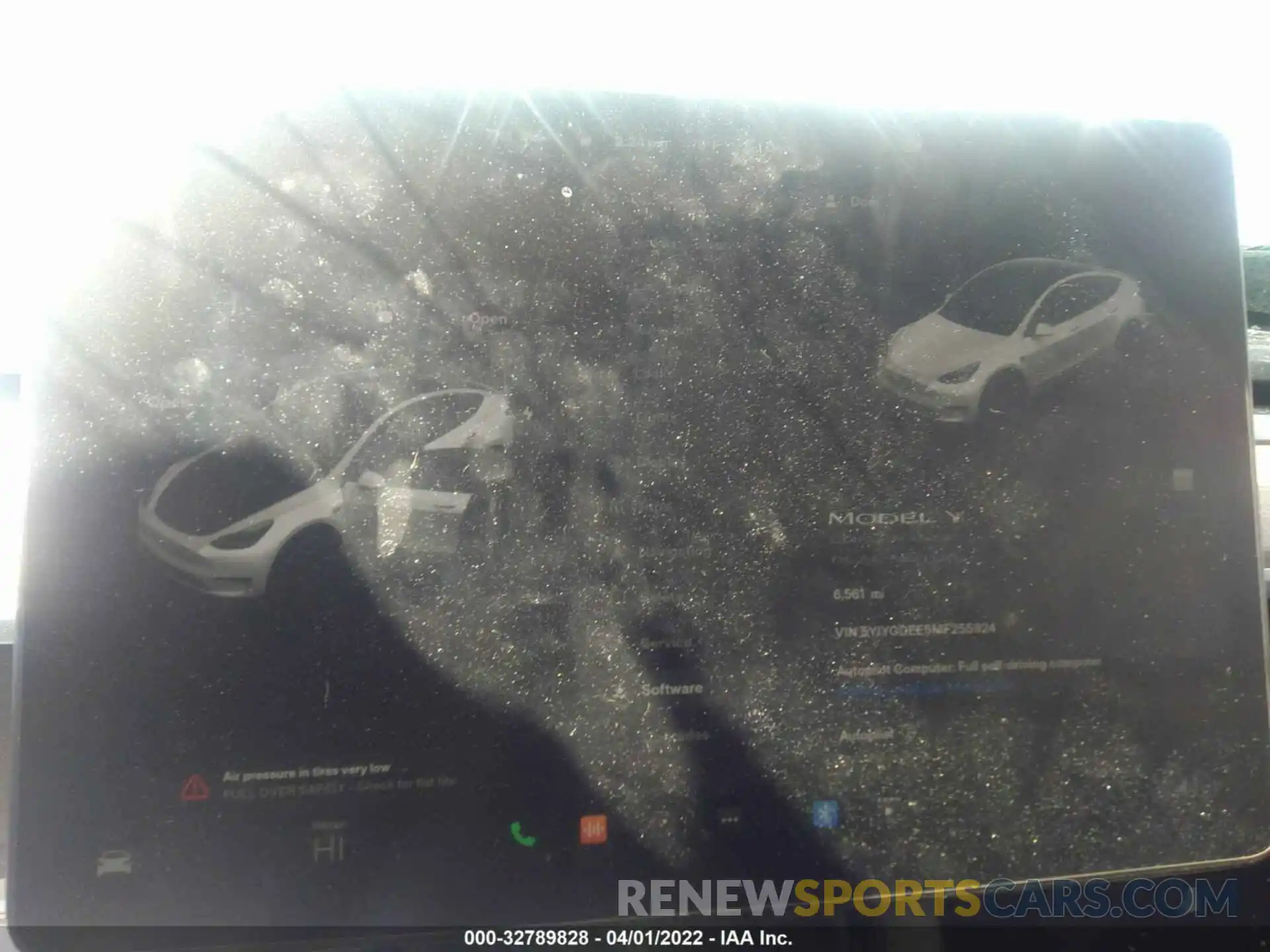 7 Photograph of a damaged car 5YJYGDEE5MF255924 TESLA MODEL Y 2021