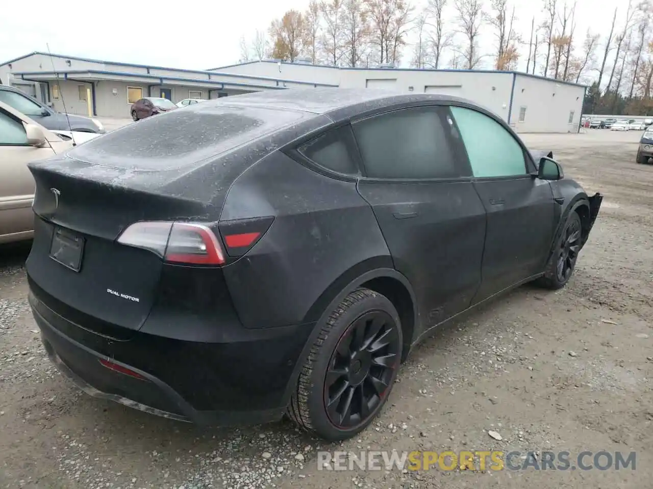 4 Фотография поврежденного автомобиля 5YJYGDEE5MF286106 TESLA MODEL Y 2021