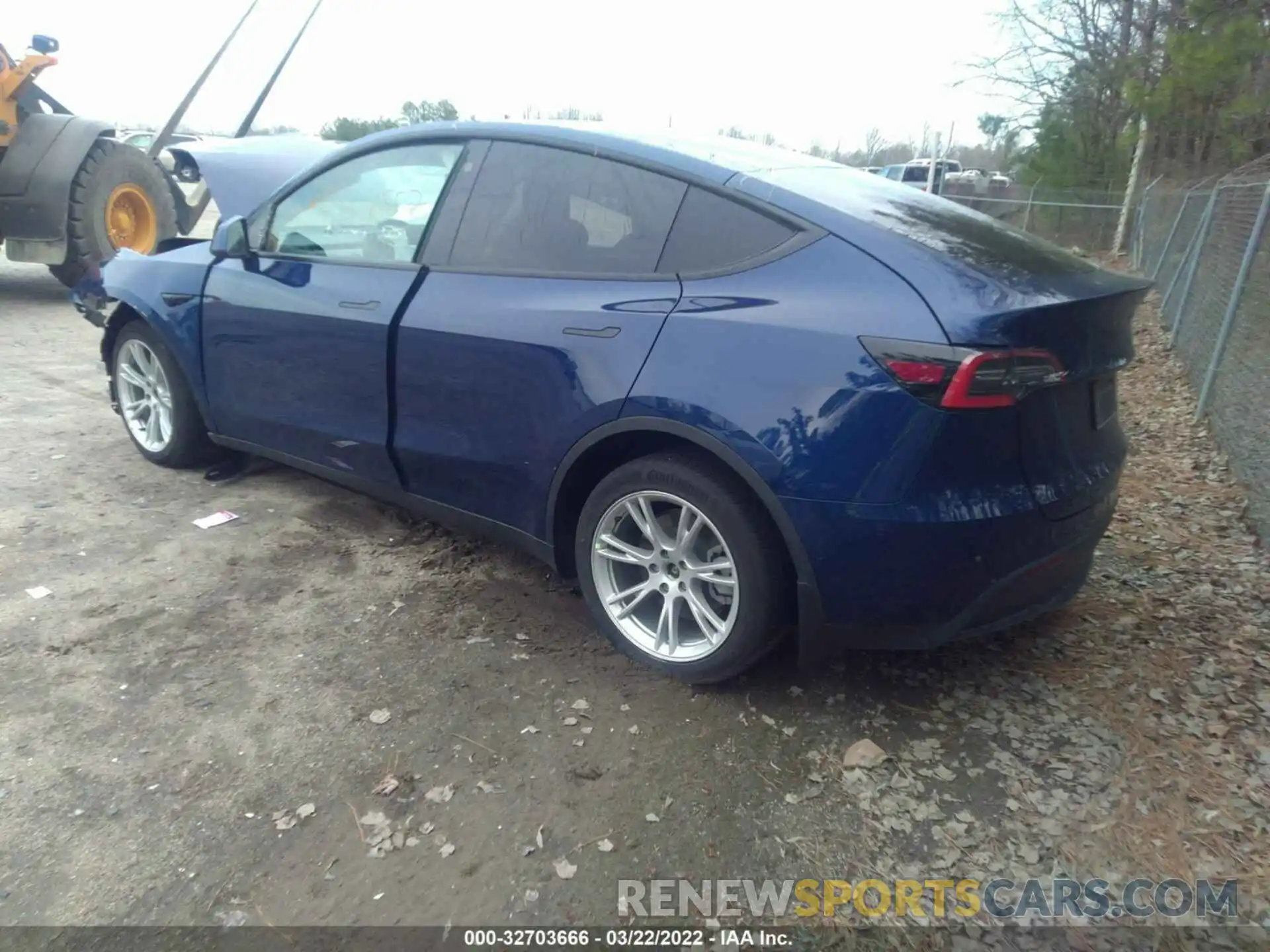 3 Фотография поврежденного автомобиля 5YJYGDEE6MF063895 TESLA MODEL Y 2021