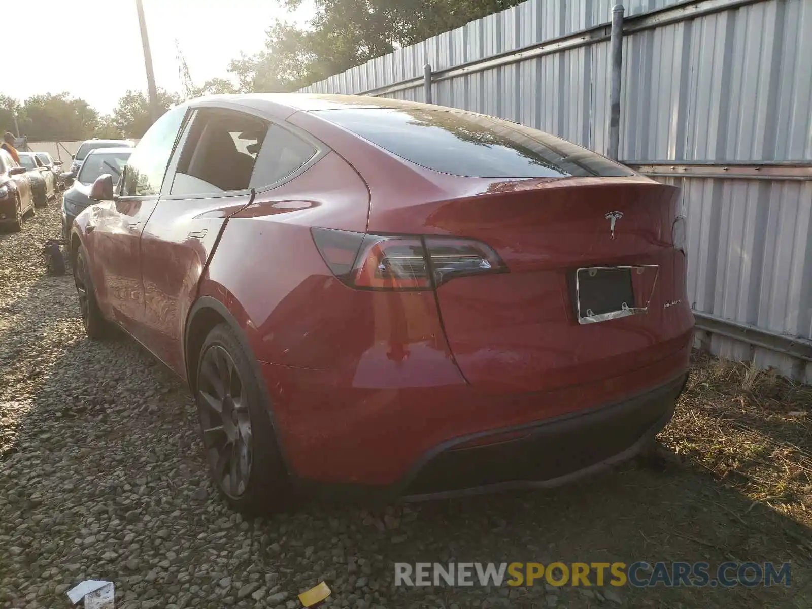 3 Photograph of a damaged car 5YJYGDEE6MF072175 TESLA MODEL Y 2021