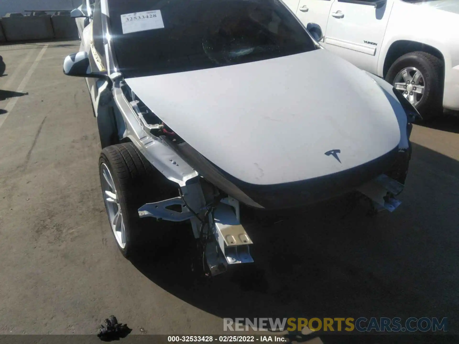 6 Photograph of a damaged car 5YJYGDEE6MF073259 TESLA MODEL Y 2021