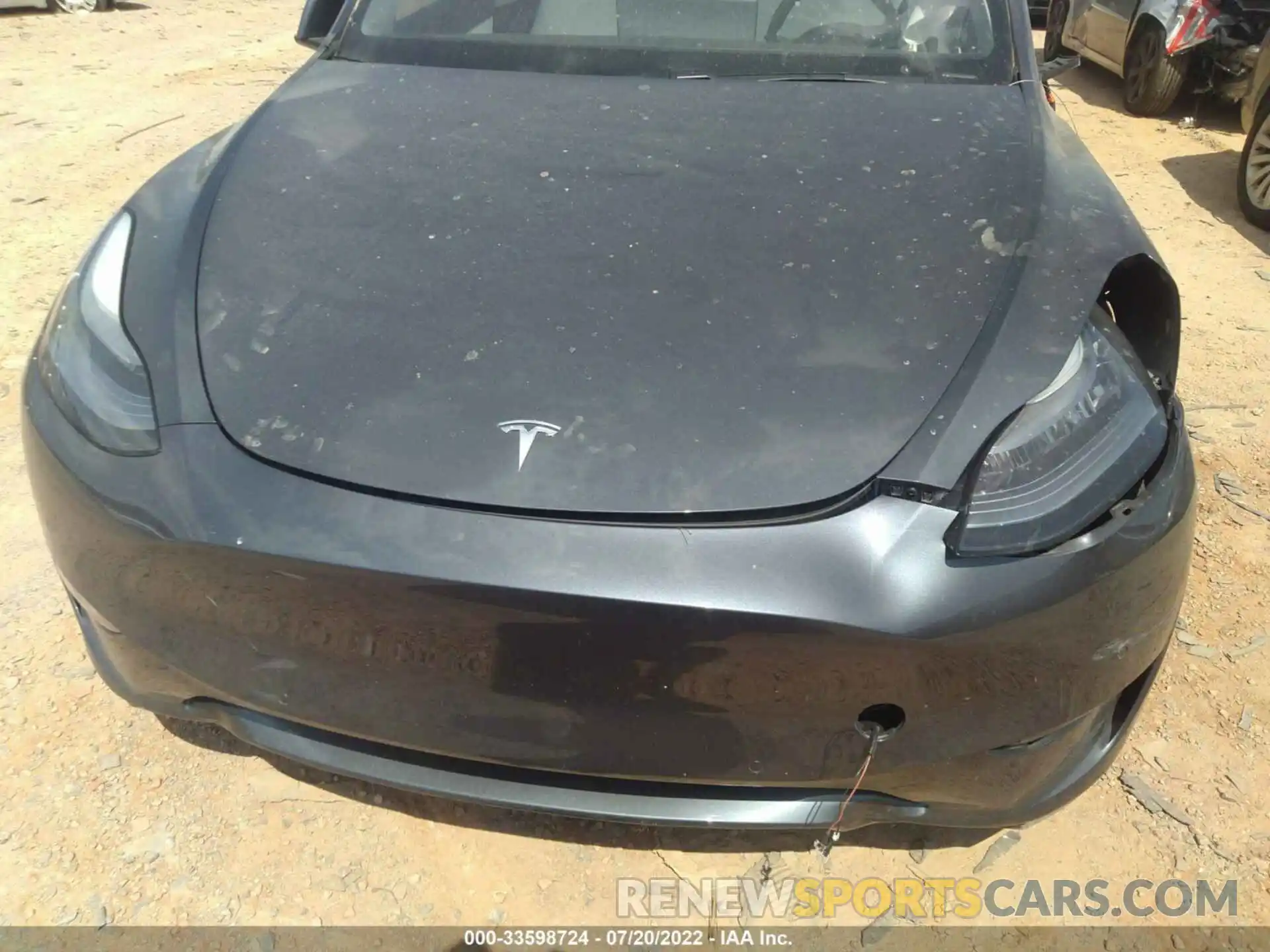 10 Фотография поврежденного автомобиля 5YJYGDEE6MF075920 TESLA MODEL Y 2021