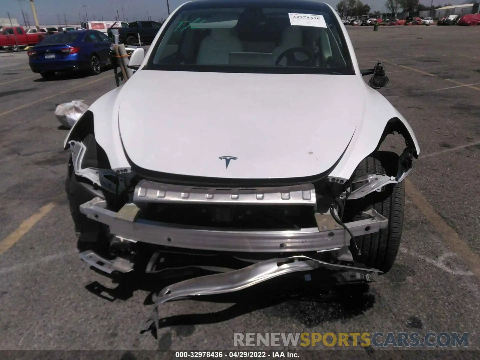 6 Photograph of a damaged car 5YJYGDEE6MF076128 TESLA MODEL Y 2021