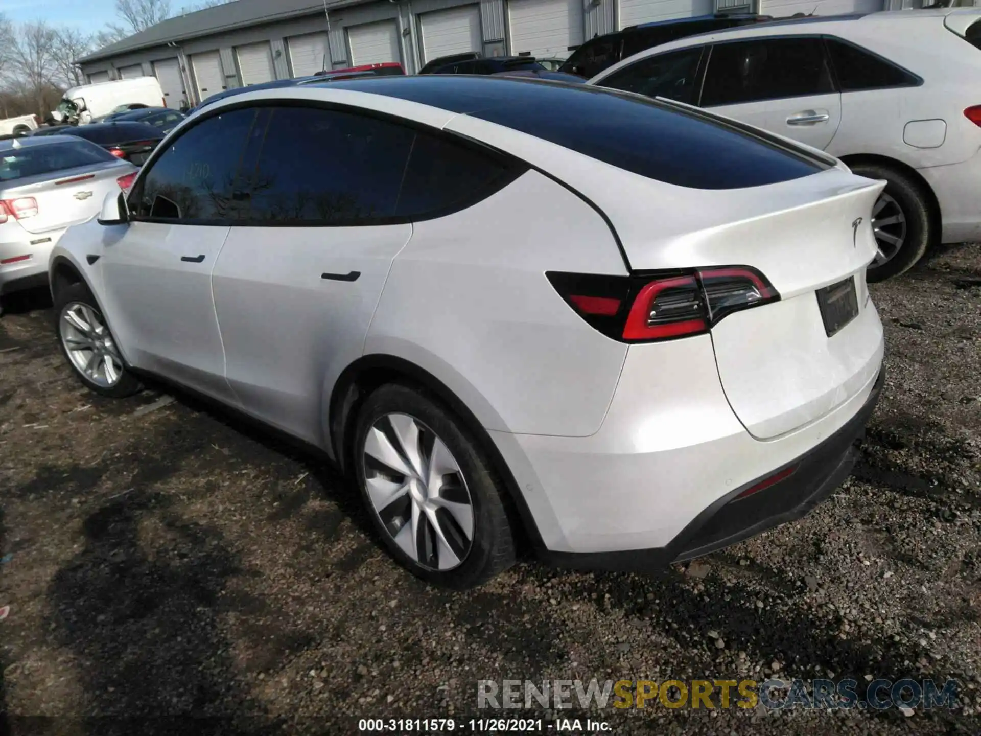 3 Photograph of a damaged car 5YJYGDEE6MF078798 TESLA MODEL Y 2021