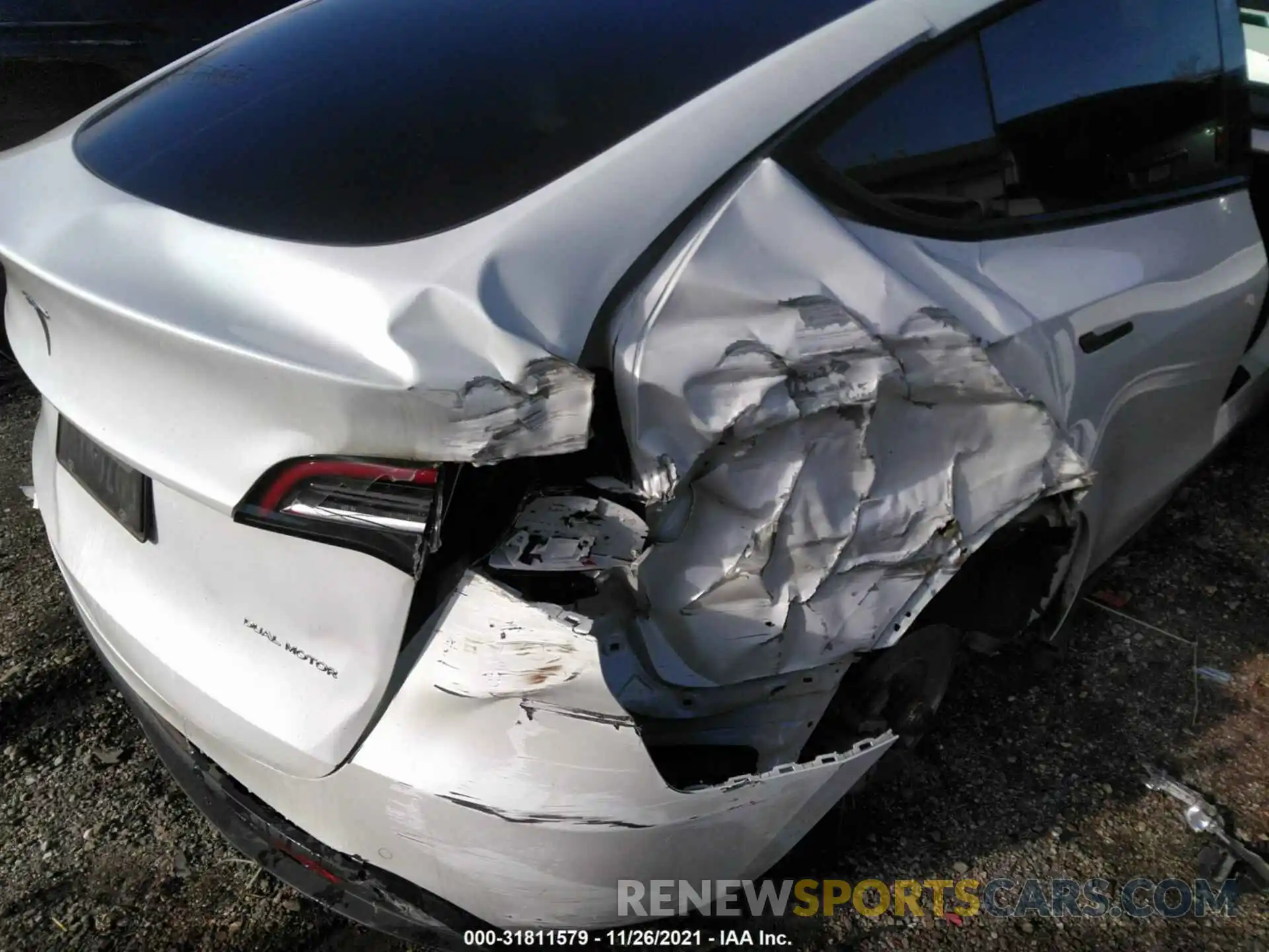 6 Photograph of a damaged car 5YJYGDEE6MF078798 TESLA MODEL Y 2021