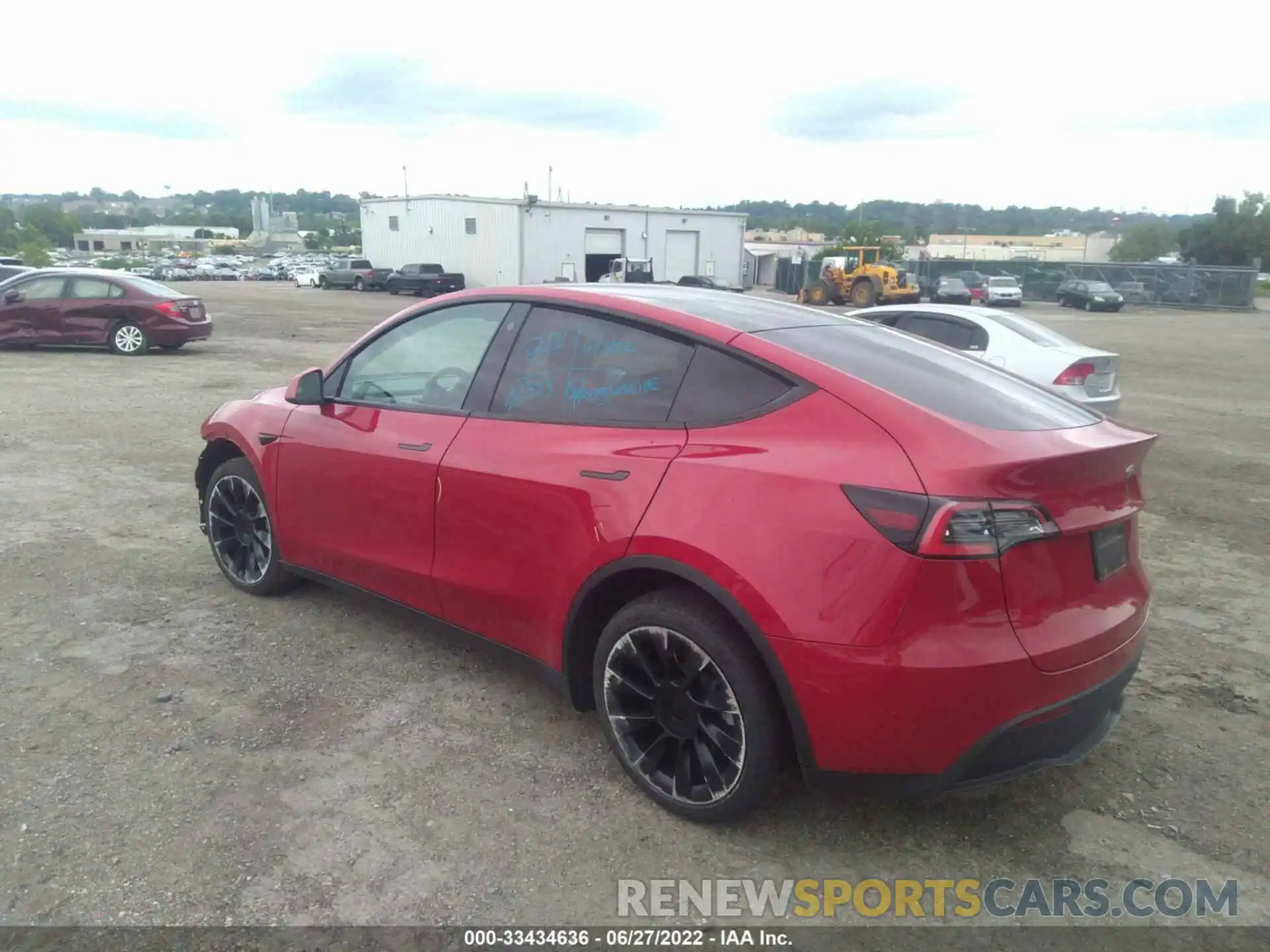 3 Photograph of a damaged car 5YJYGDEE6MF080342 TESLA MODEL Y 2021