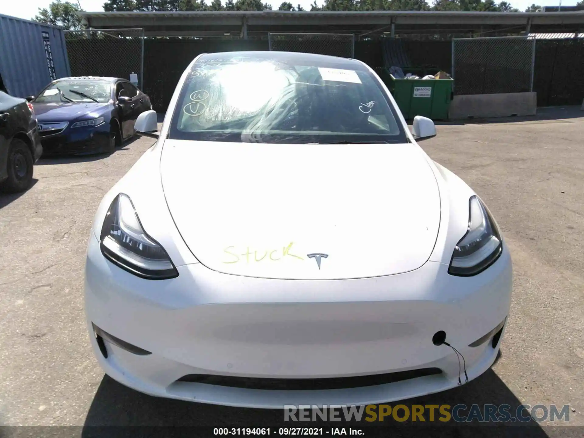 6 Photograph of a damaged car 5YJYGDEE6MF086304 TESLA MODEL Y 2021