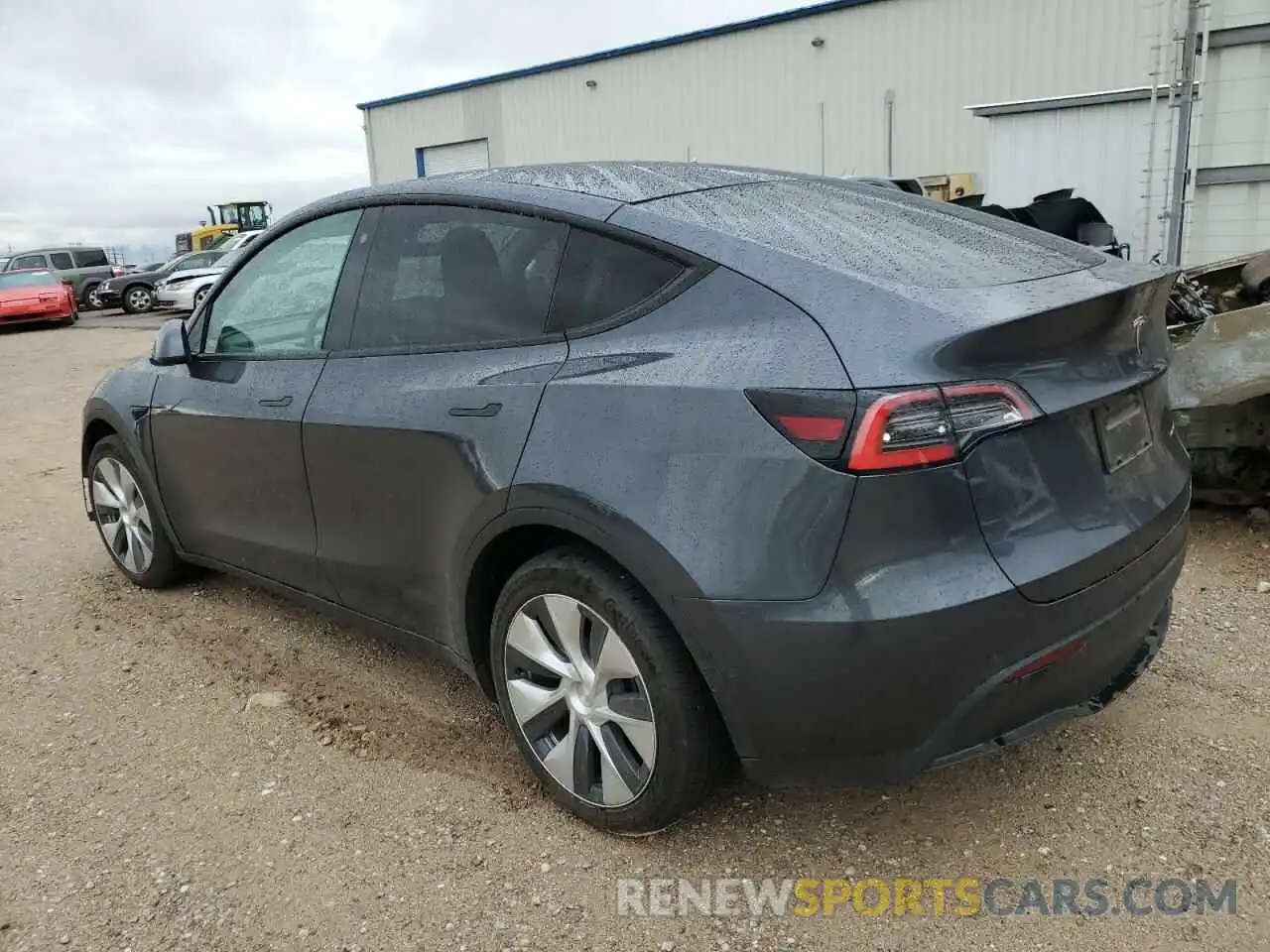 2 Photograph of a damaged car 5YJYGDEE6MF090790 TESLA MODEL Y 2021