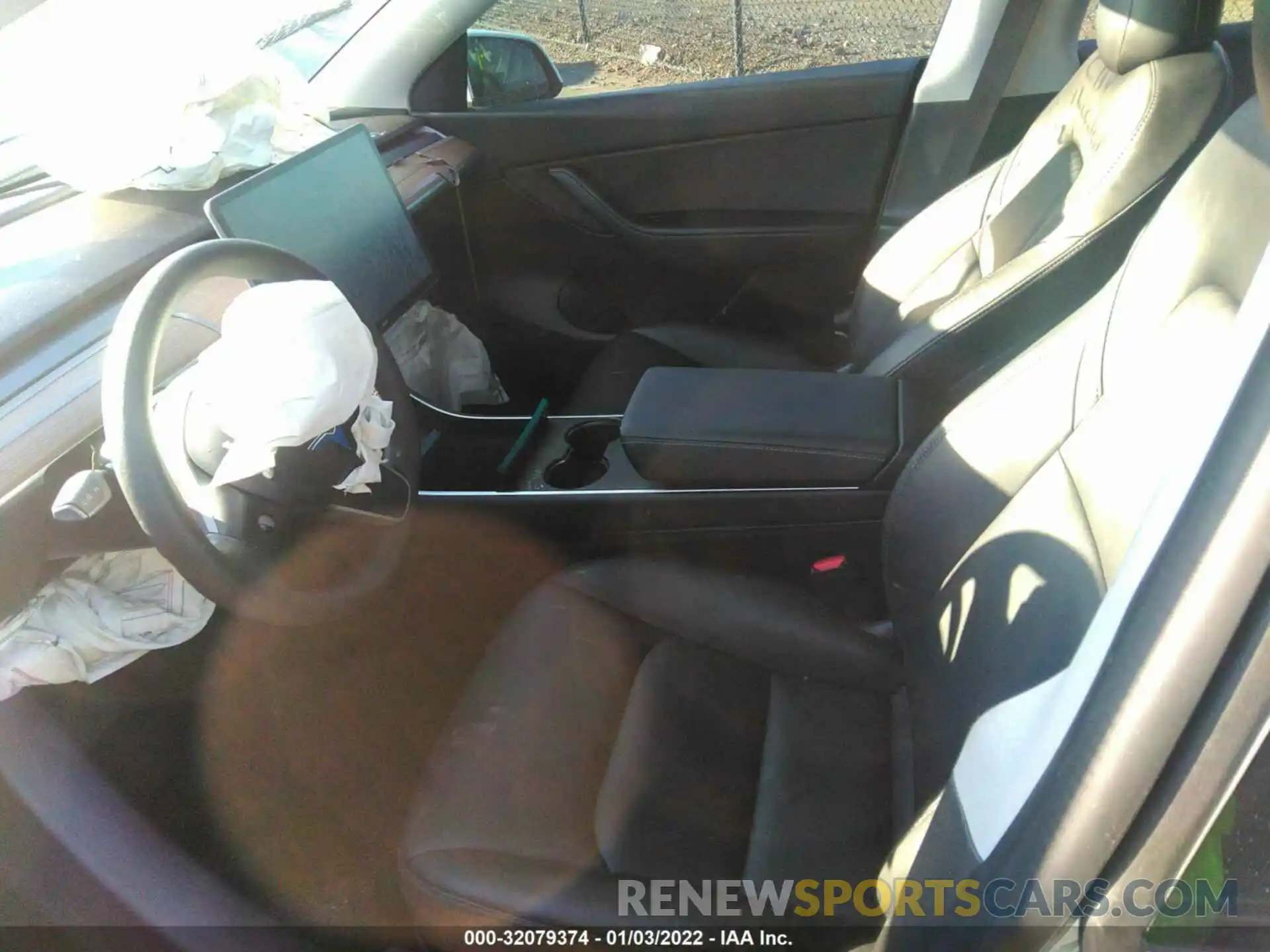 5 Photograph of a damaged car 5YJYGDEE6MF091440 TESLA MODEL Y 2021