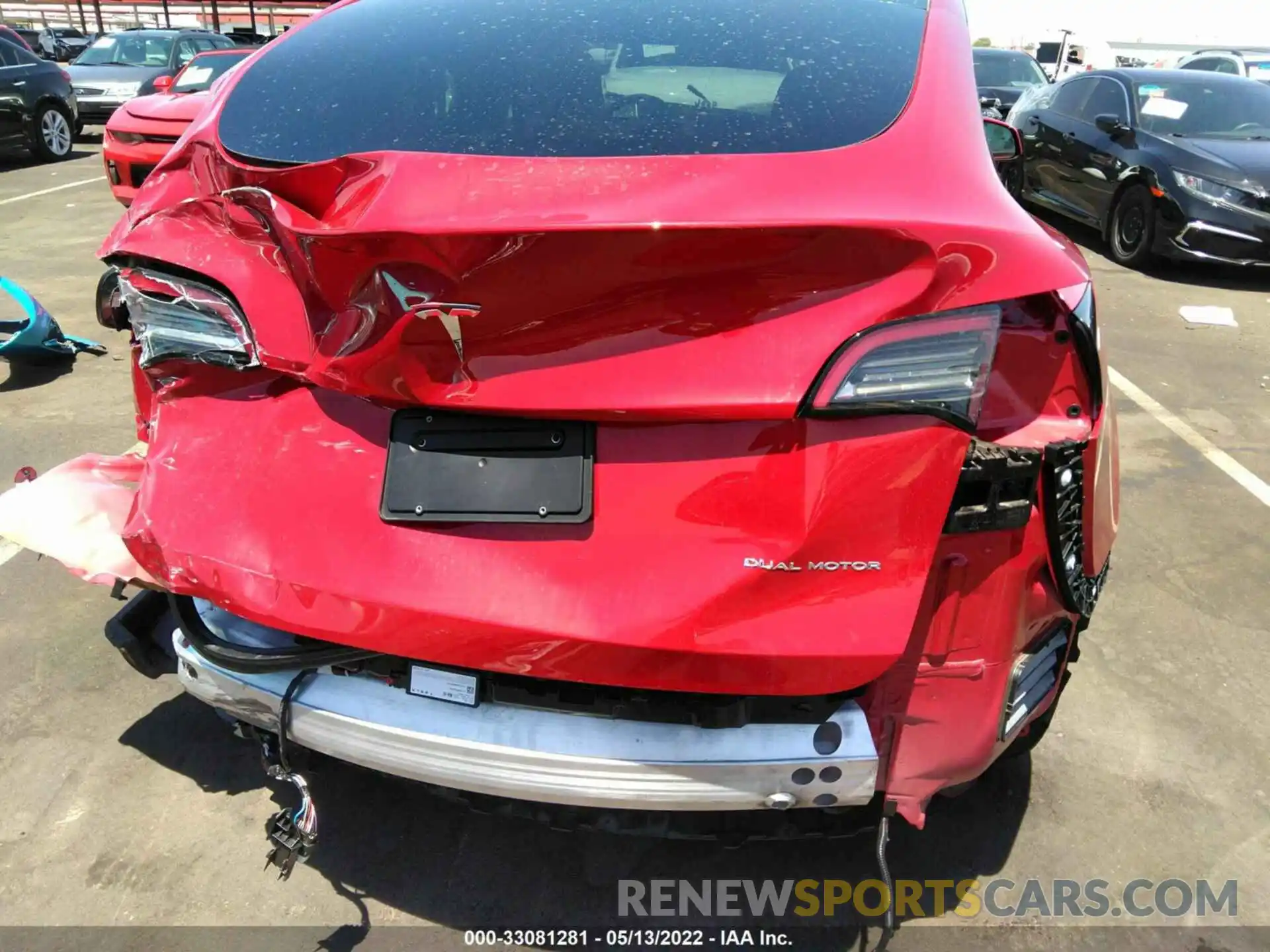 6 Photograph of a damaged car 5YJYGDEE6MF091938 TESLA MODEL Y 2021