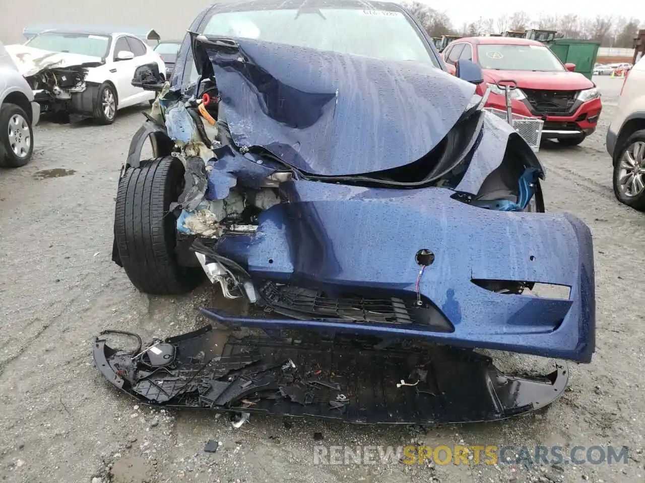 7 Photograph of a damaged car 5YJYGDEE6MF126025 TESLA MODEL Y 2021