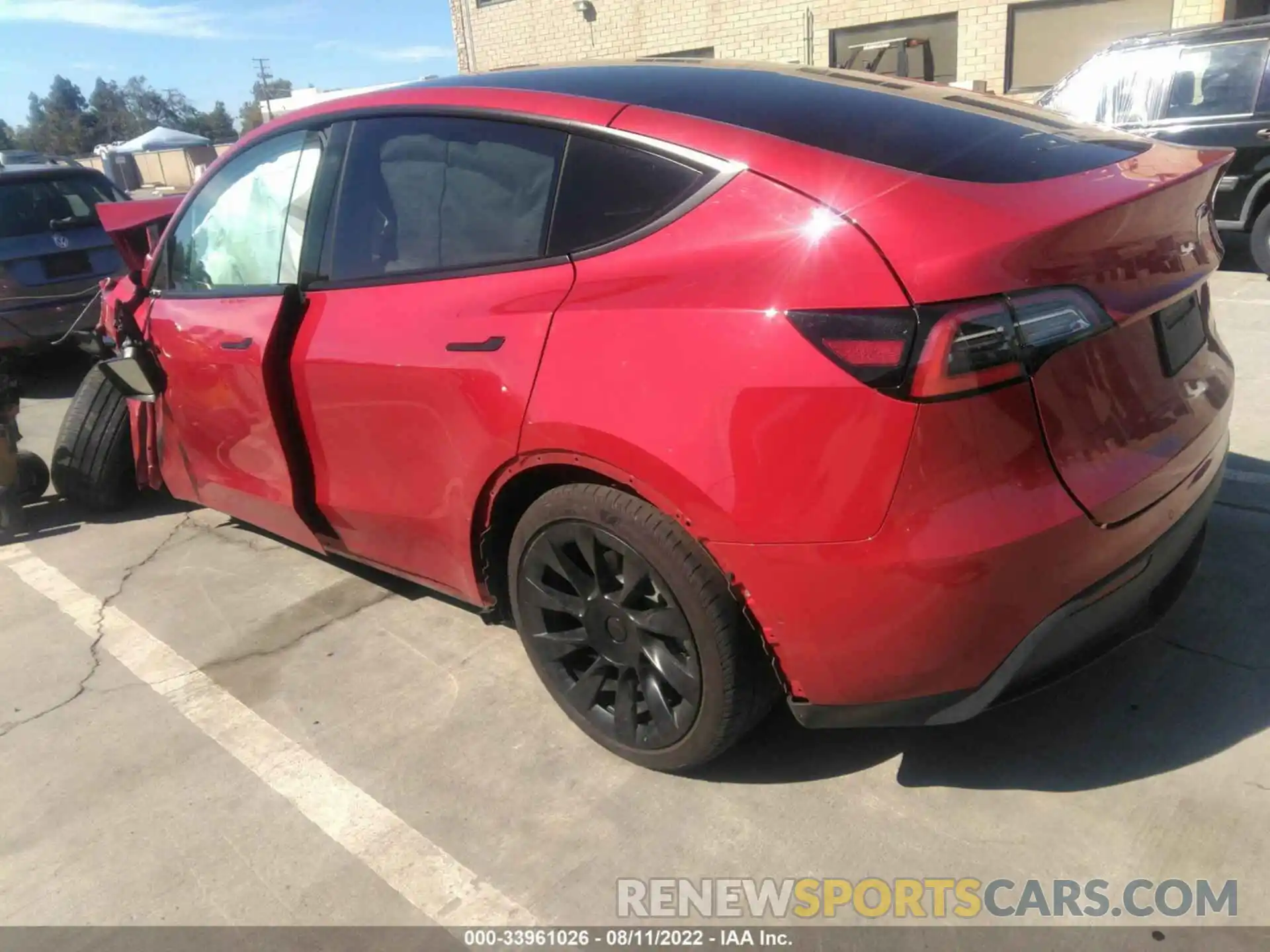 3 Photograph of a damaged car 5YJYGDEE6MF140071 TESLA MODEL Y 2021