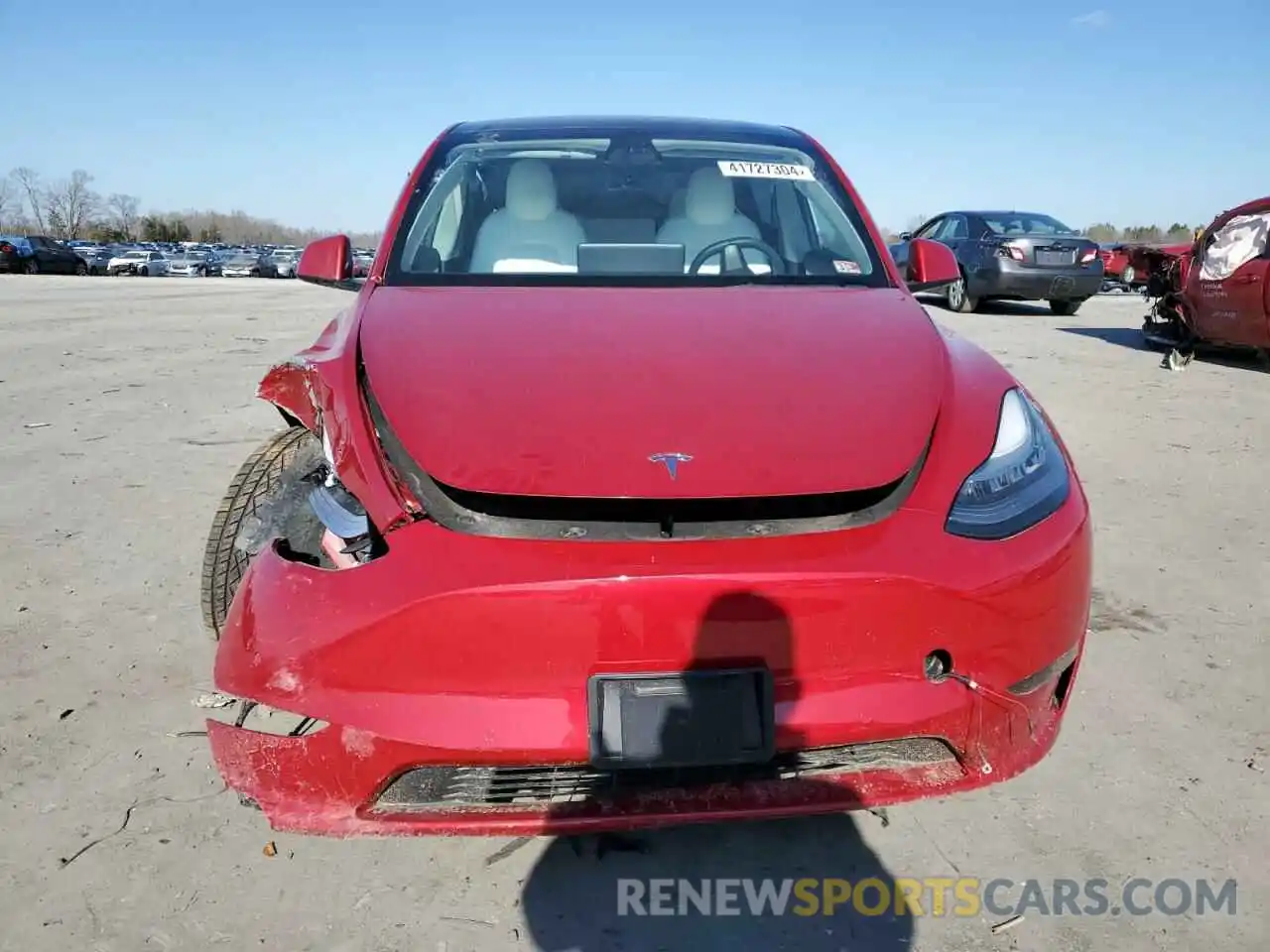 5 Photograph of a damaged car 5YJYGDEE6MF151782 TESLA MODEL Y 2021