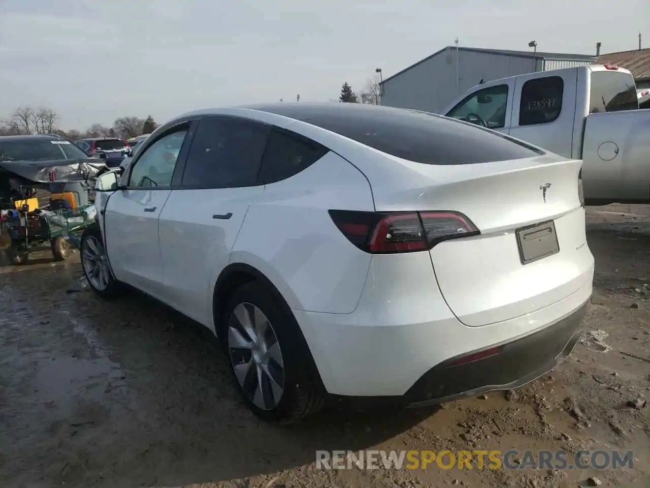 3 Photograph of a damaged car 5YJYGDEE6MF189626 TESLA MODEL Y 2021