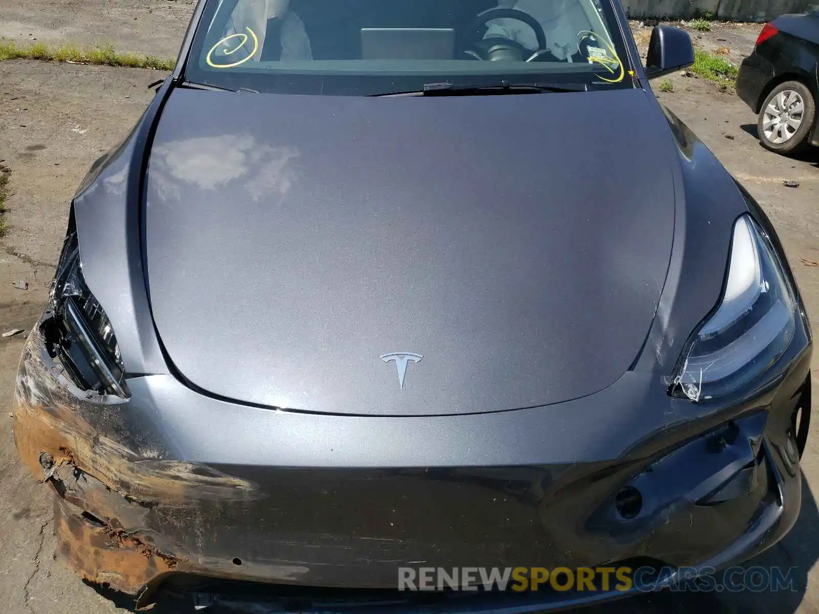 7 Photograph of a damaged car 5YJYGDEE6MF199489 TESLA MODEL Y 2021