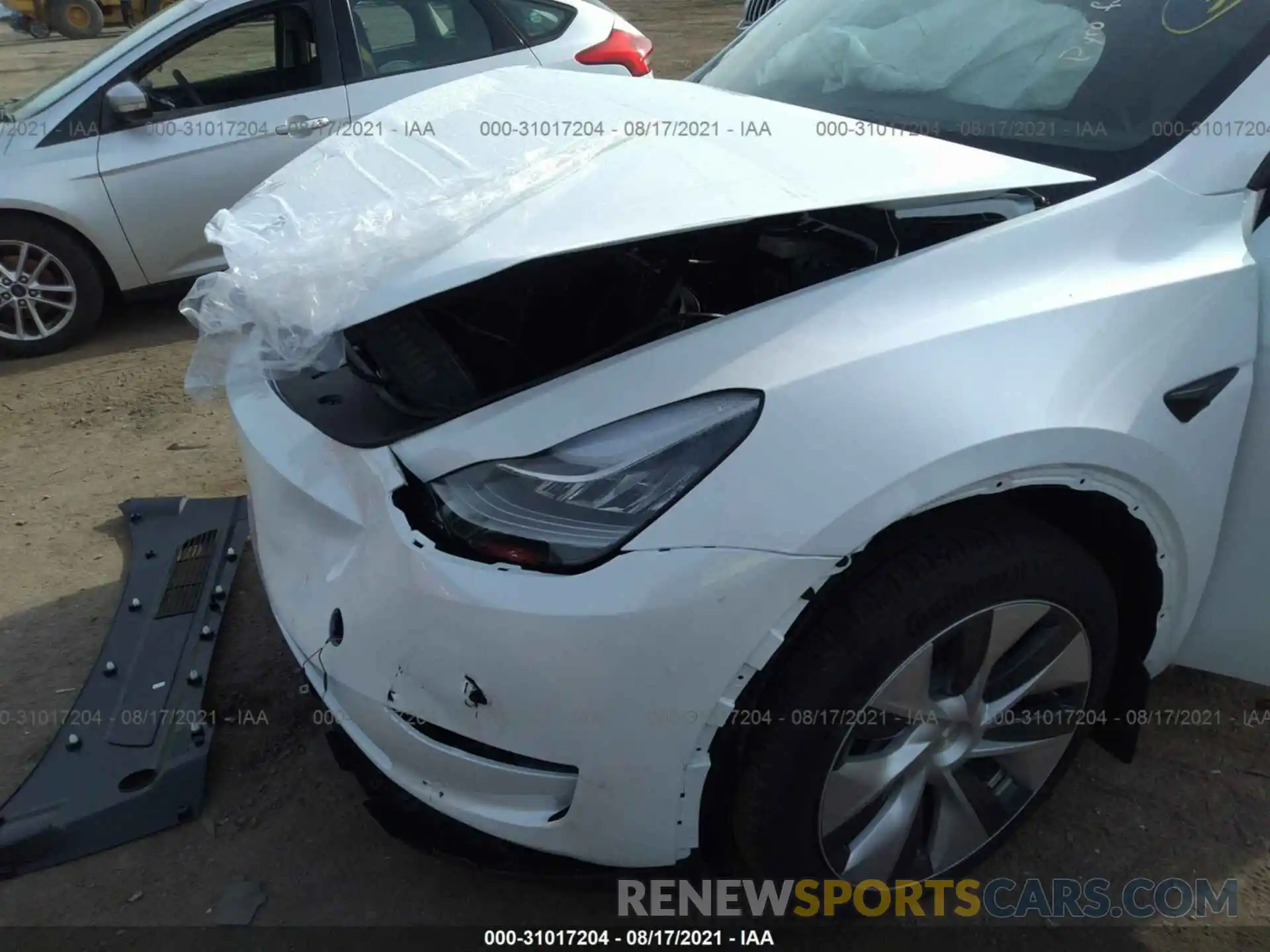 6 Photograph of a damaged car 5YJYGDEE6MF202973 TESLA MODEL Y 2021