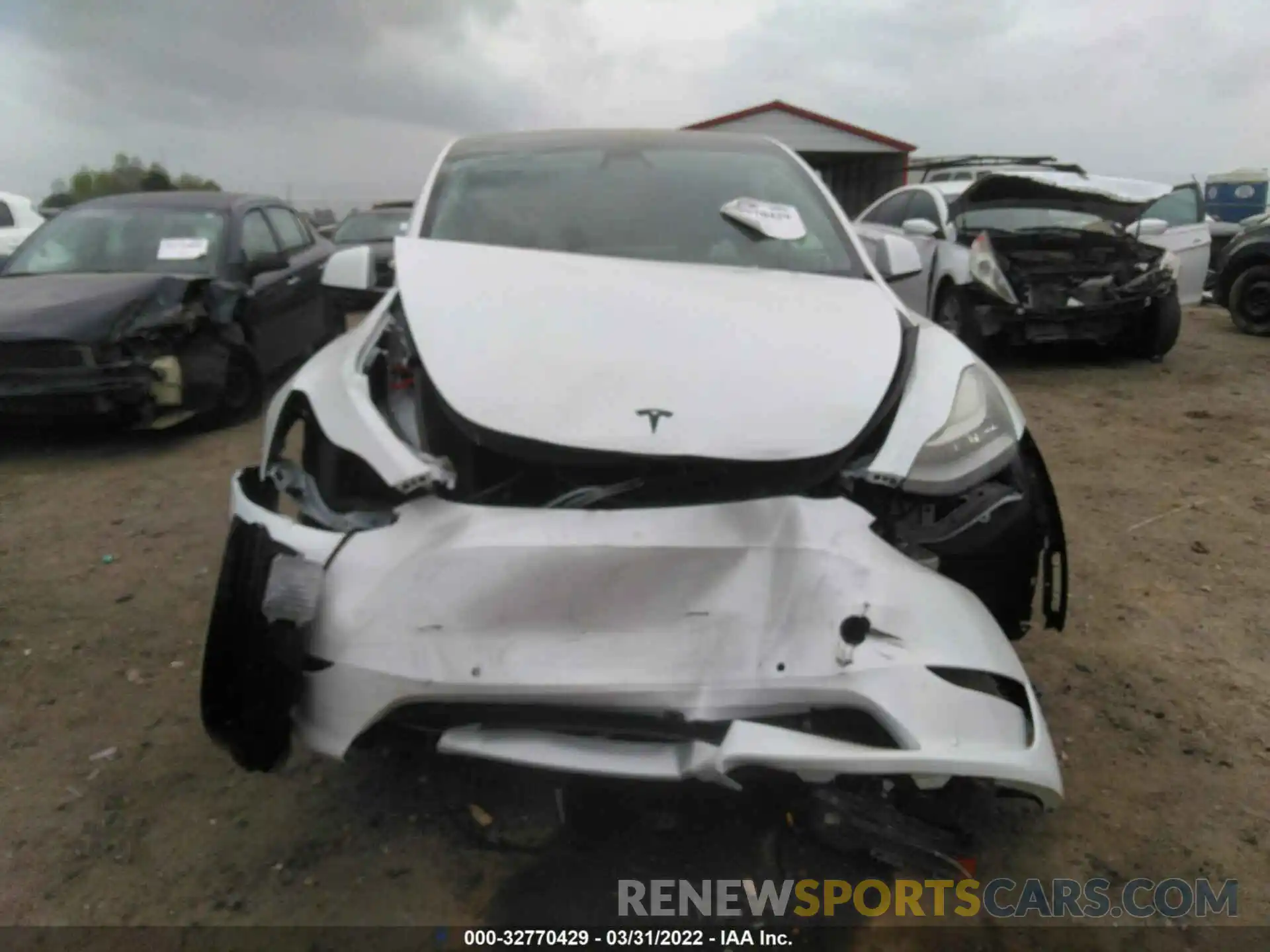 6 Photograph of a damaged car 5YJYGDEE6MF232216 TESLA MODEL Y 2021