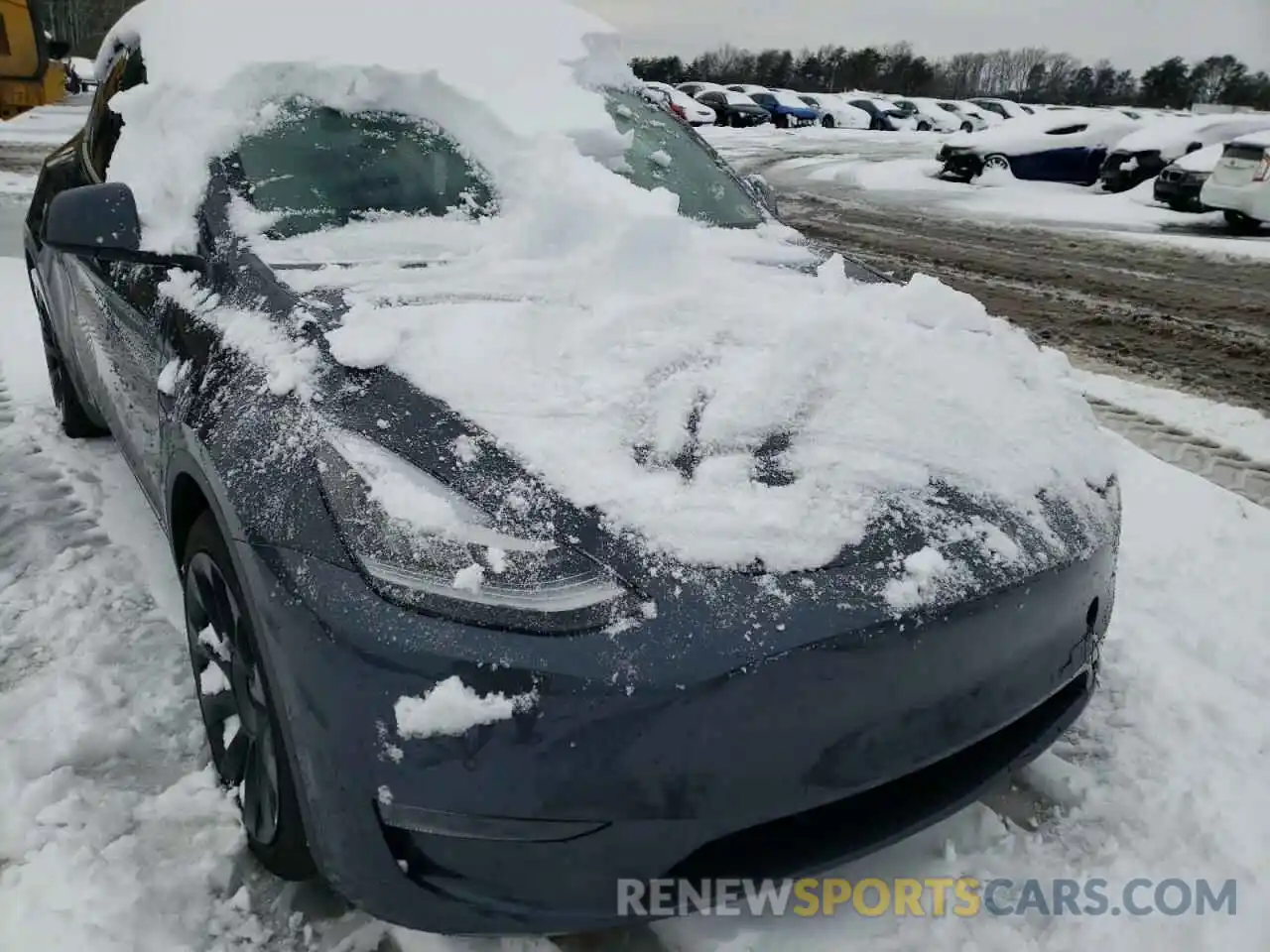 7 Photograph of a damaged car 5YJYGDEE6MF244138 TESLA MODEL Y 2021