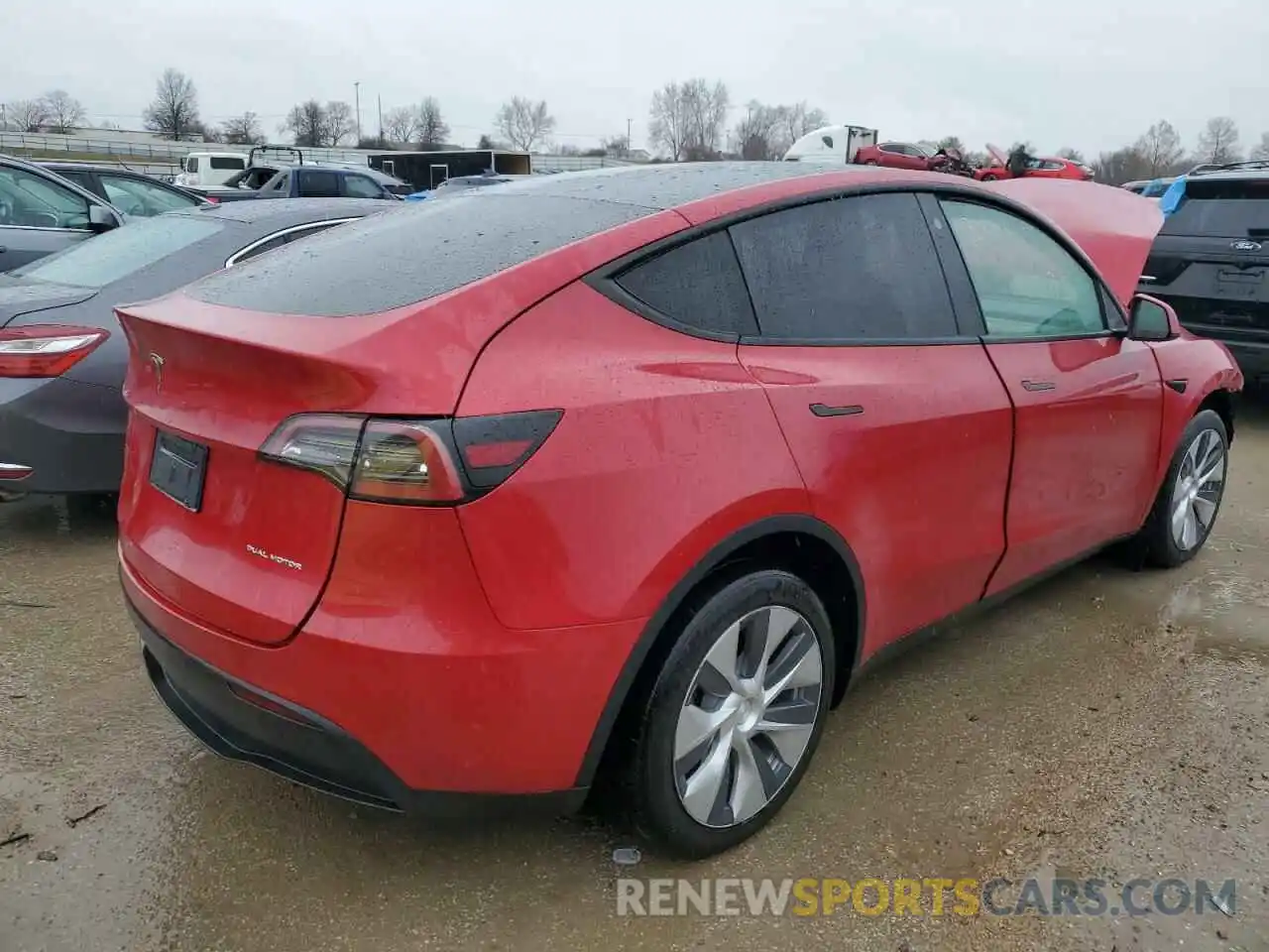 3 Photograph of a damaged car 5YJYGDEE6MF253325 TESLA MODEL Y 2021