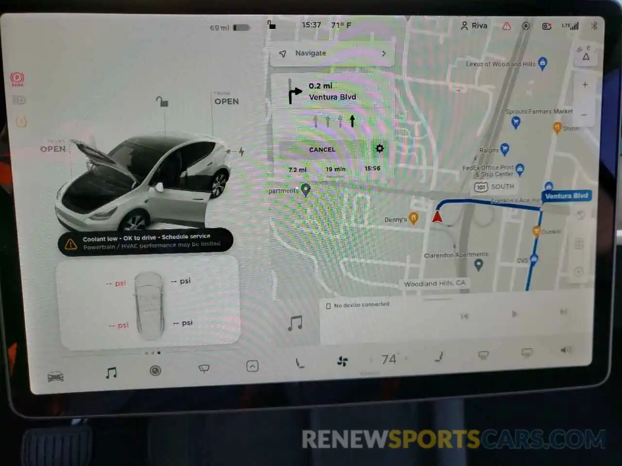 9 Photograph of a damaged car 5YJYGDEE6MF264325 TESLA MODEL Y 2021