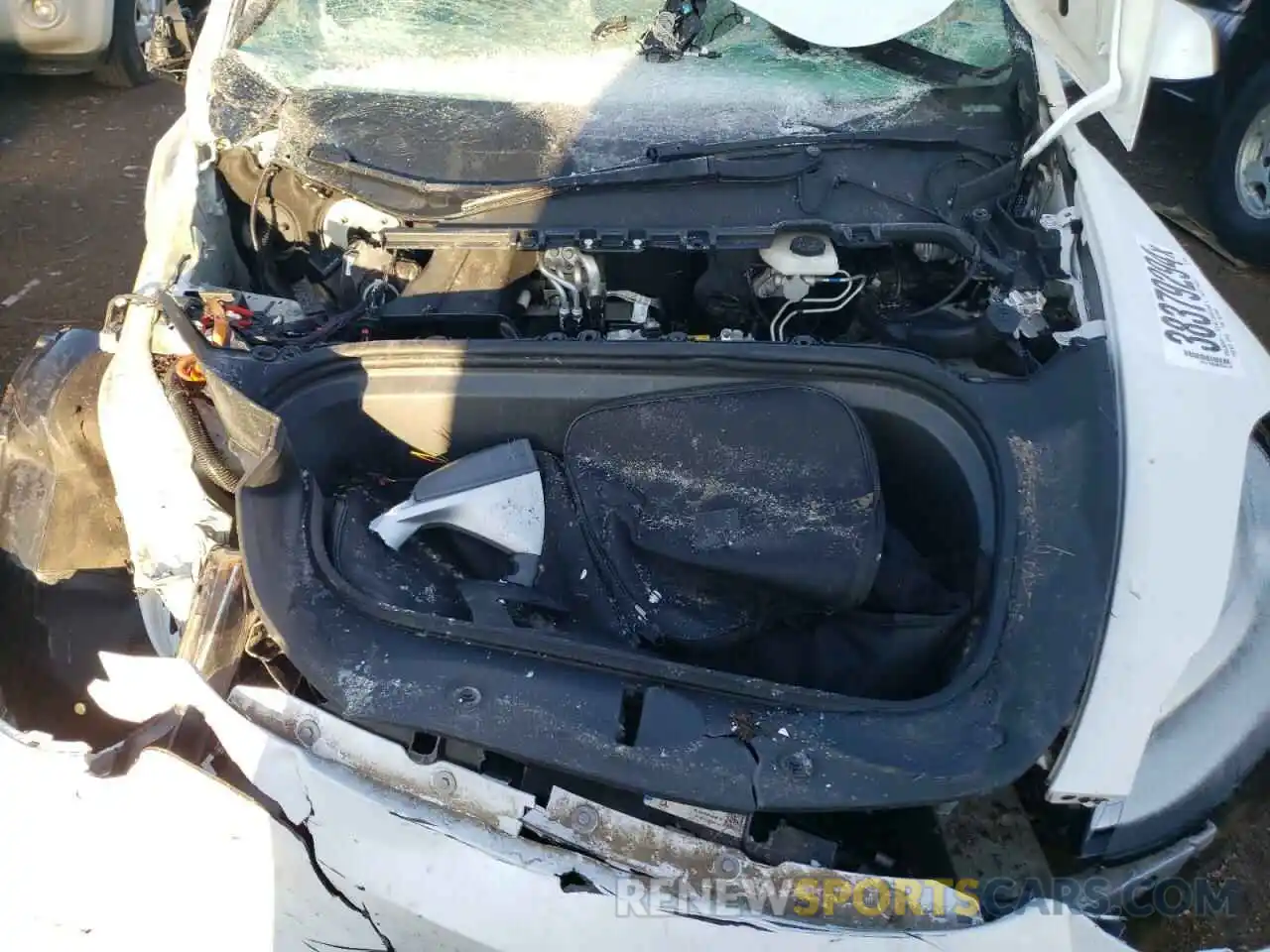 12 Photograph of a damaged car 5YJYGDEE6MF297440 TESLA MODEL Y 2021