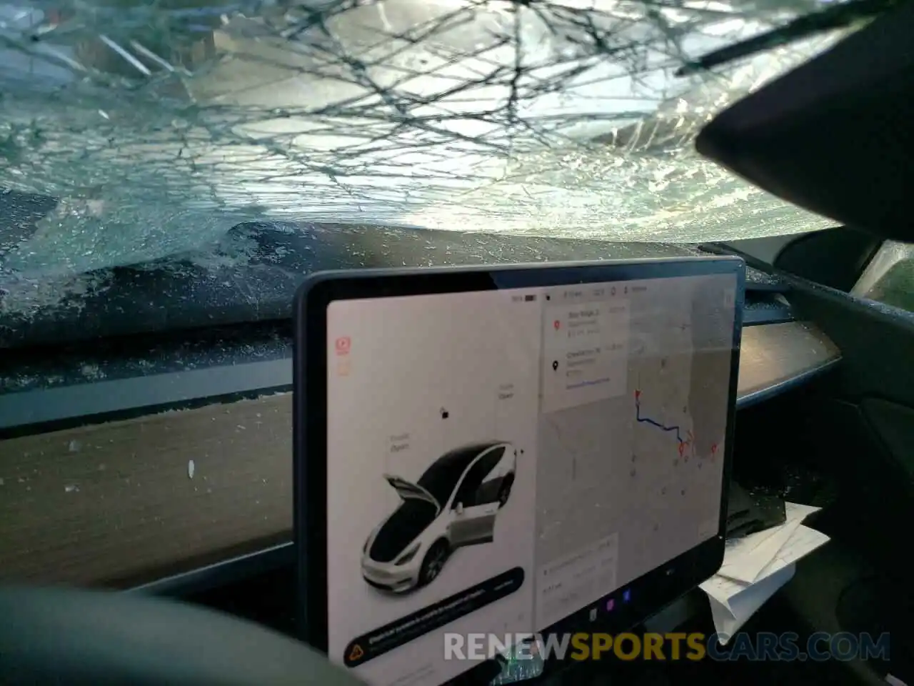 9 Photograph of a damaged car 5YJYGDEE6MF297440 TESLA MODEL Y 2021