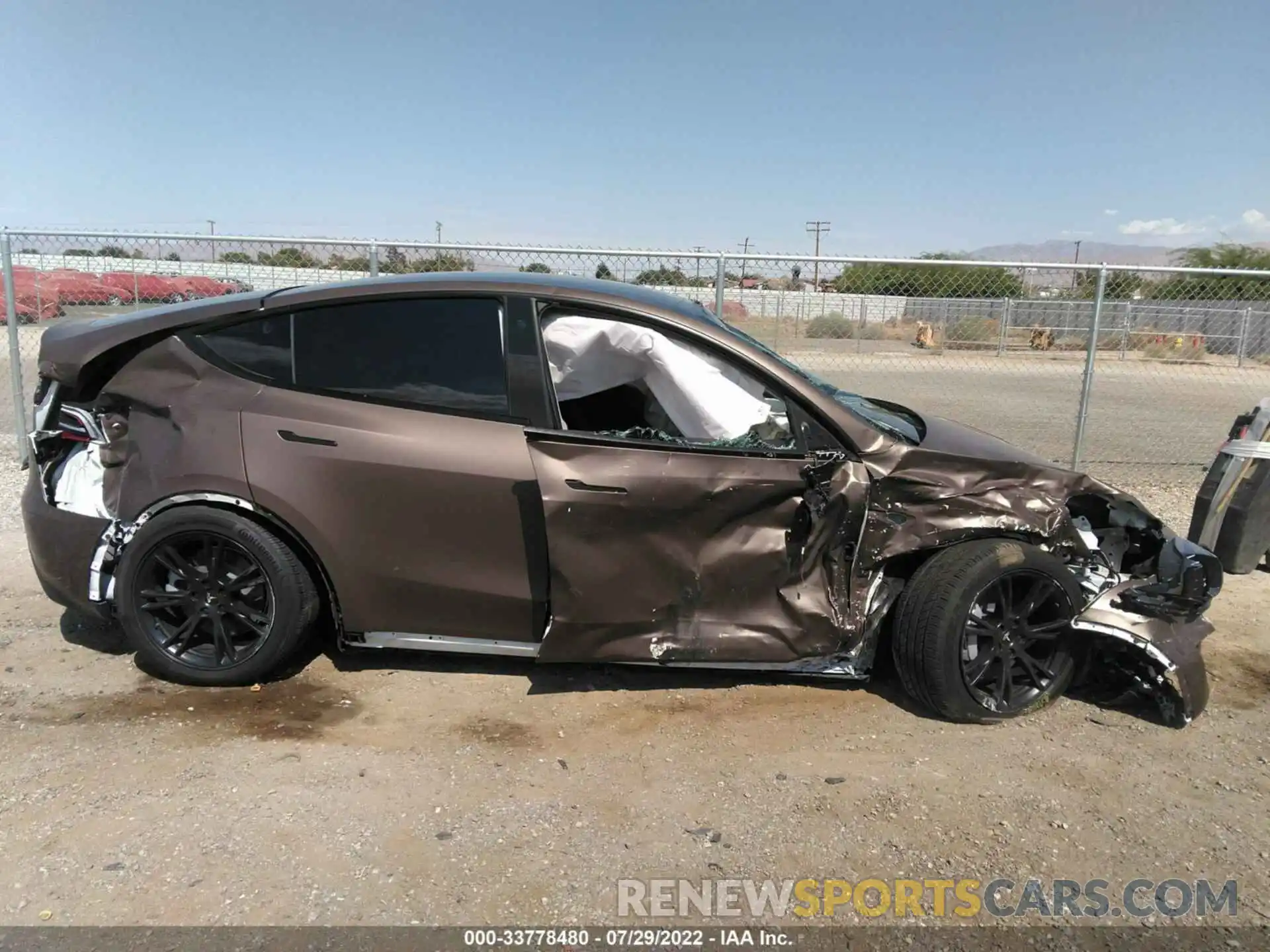 6 Photograph of a damaged car 5YJYGDEE6MF303317 TESLA MODEL Y 2021