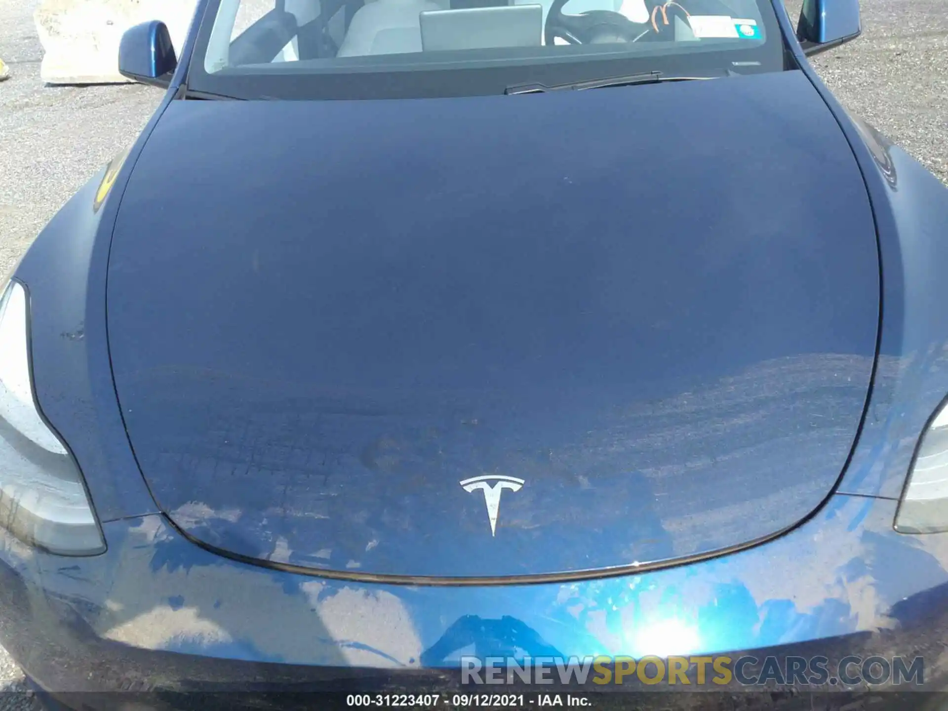 10 Photograph of a damaged car 5YJYGDEE7MF060214 TESLA MODEL Y 2021