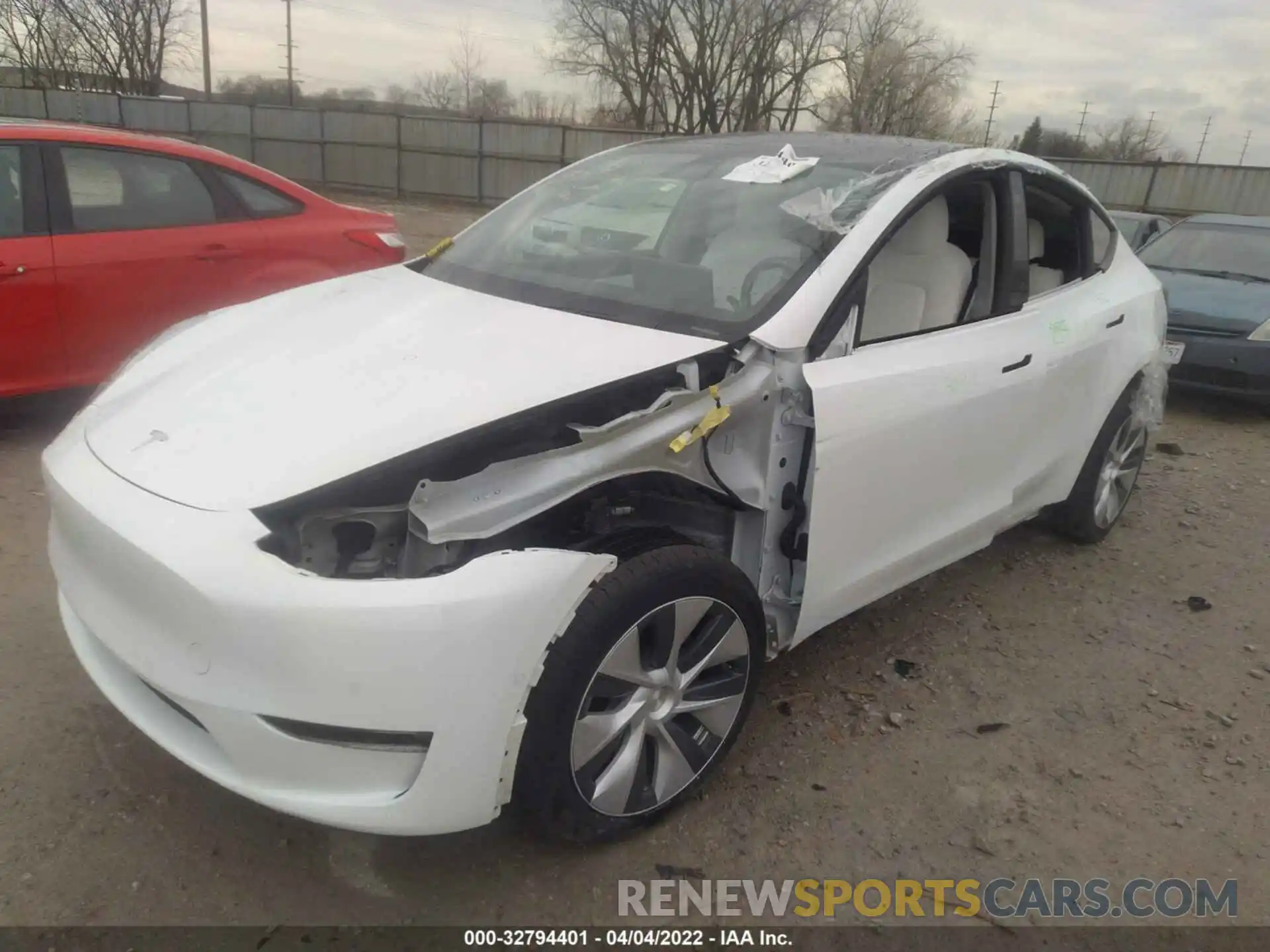 6 Photograph of a damaged car 5YJYGDEE7MF061444 TESLA MODEL Y 2021