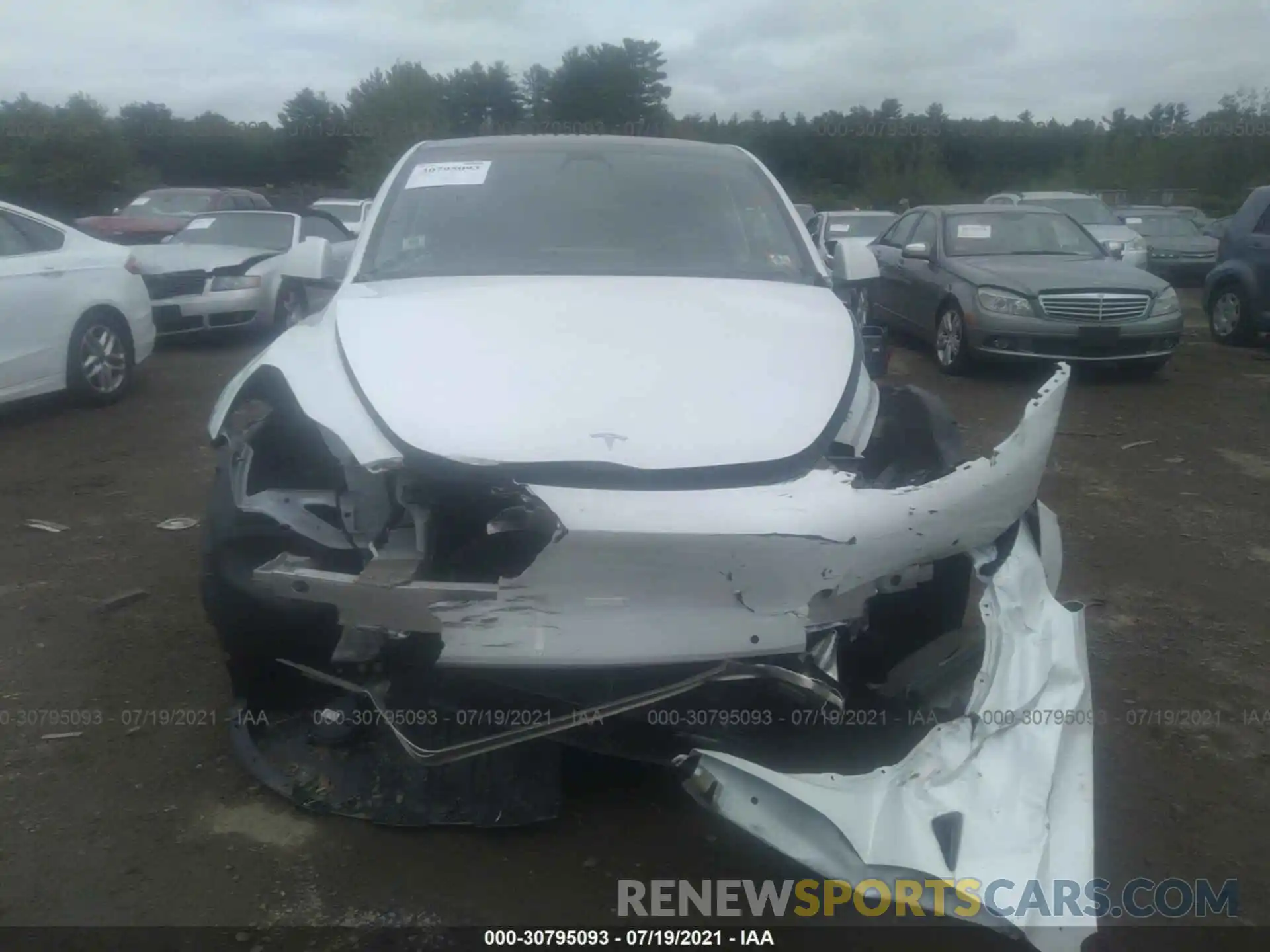 6 Photograph of a damaged car 5YJYGDEE7MF069575 TESLA MODEL Y 2021