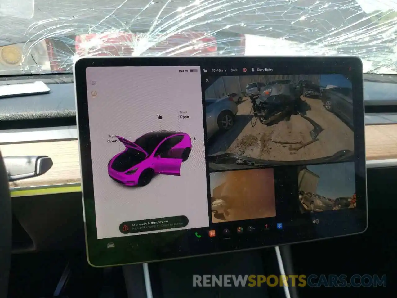 8 Photograph of a damaged car 5YJYGDEE7MF089633 TESLA MODEL Y 2021