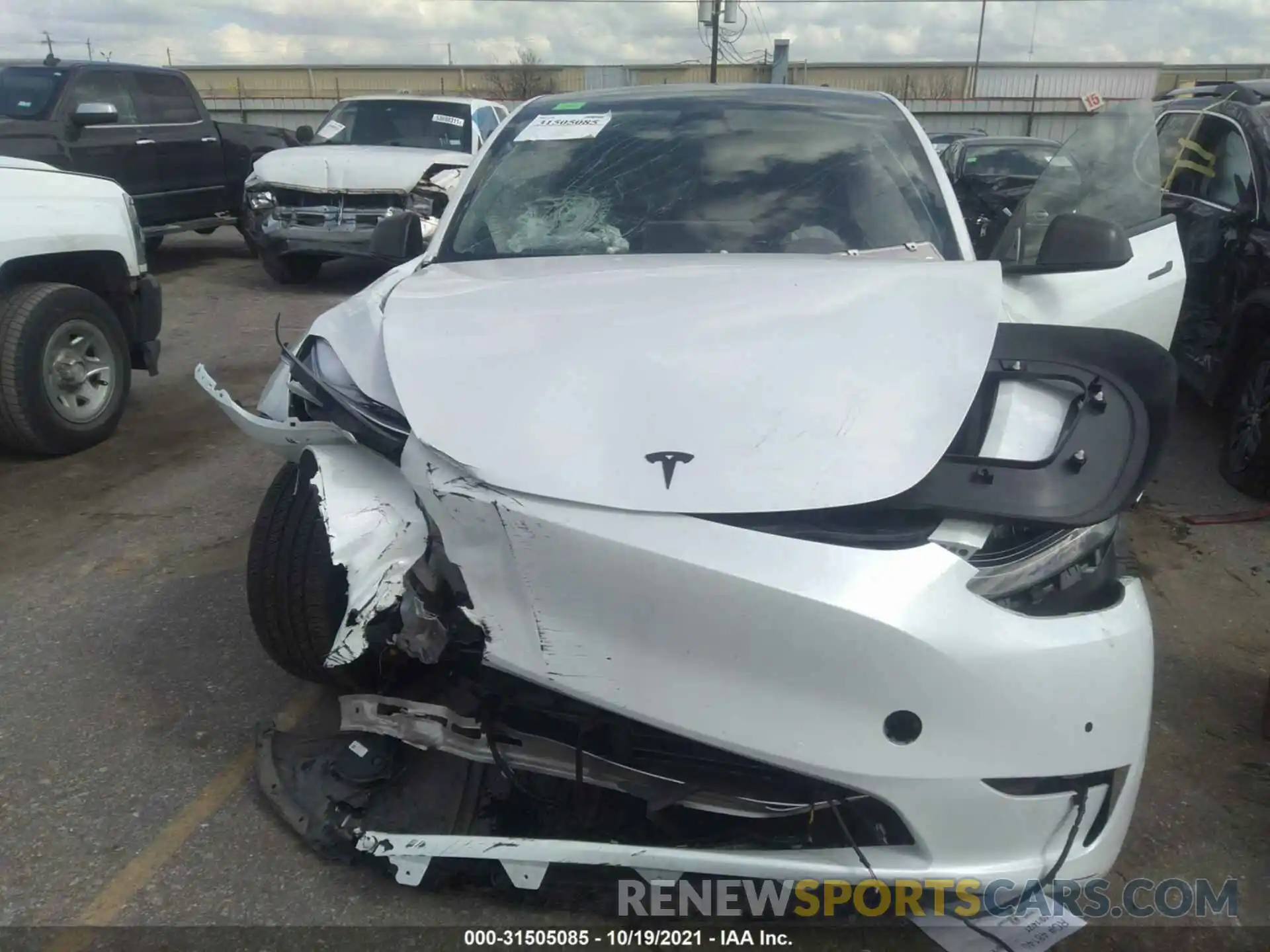 6 Photograph of a damaged car 5YJYGDEE7MF094363 TESLA MODEL Y 2021