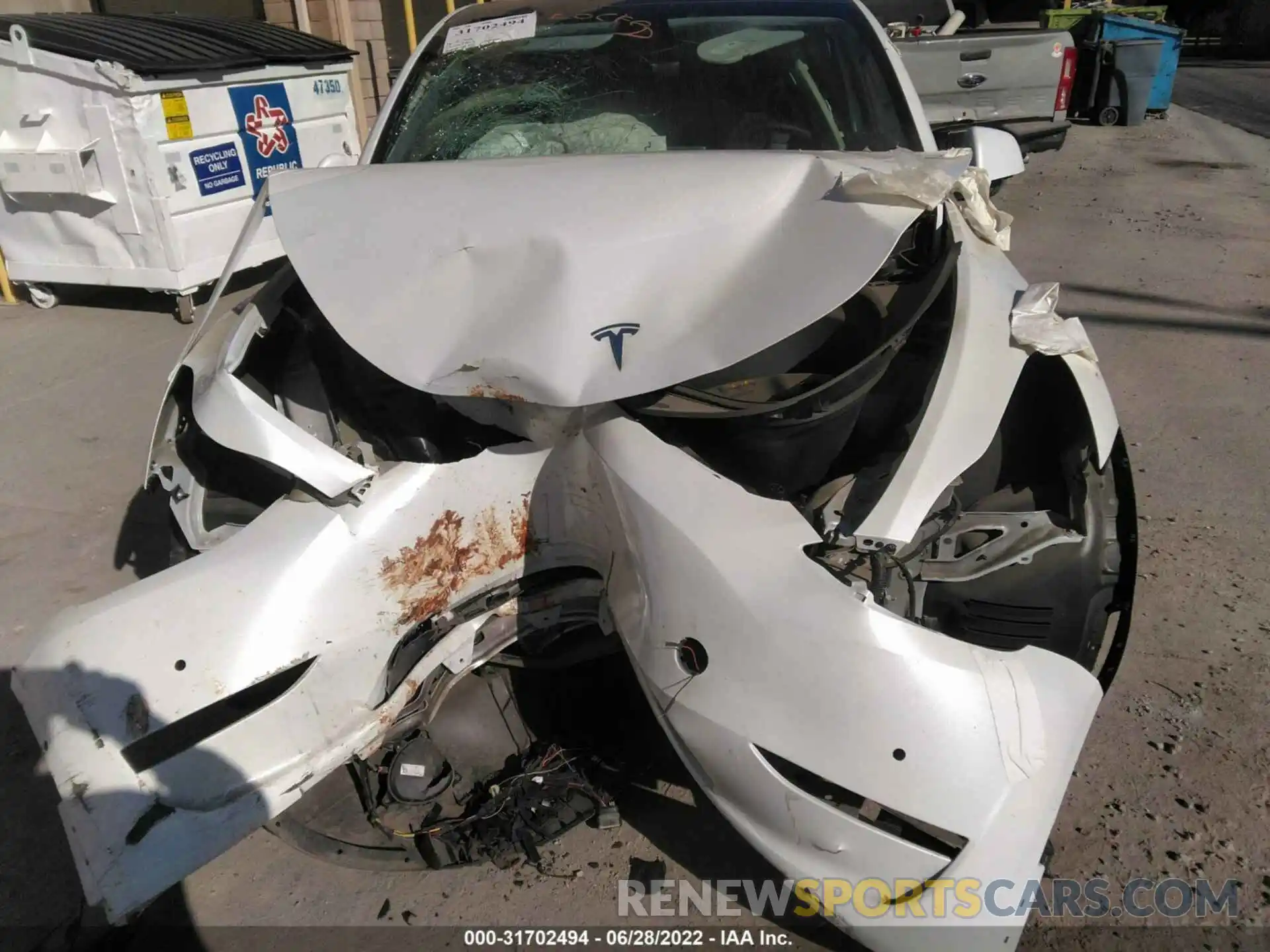 6 Photograph of a damaged car 5YJYGDEE7MF096016 TESLA MODEL Y 2021