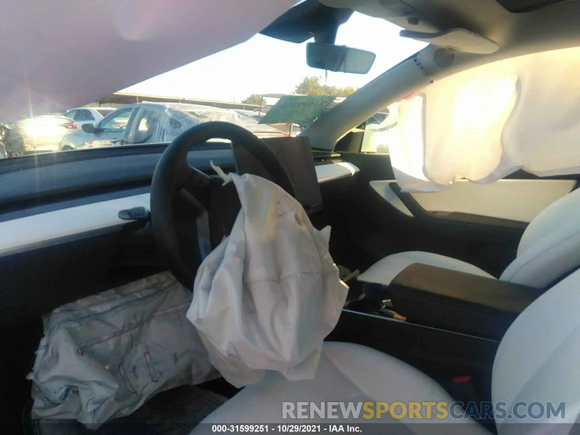 5 Photograph of a damaged car 5YJYGDEE7MF096100 TESLA MODEL Y 2021