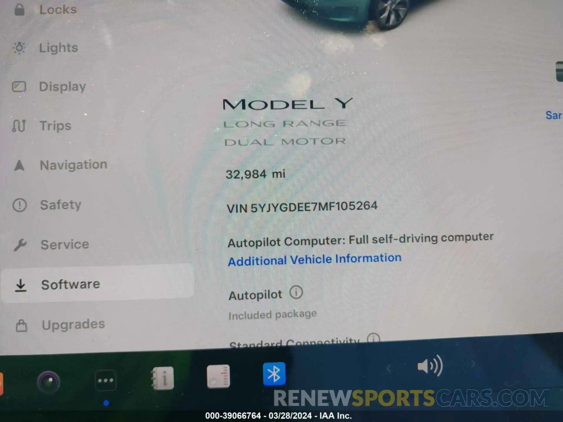 14 Photograph of a damaged car 5YJYGDEE7MF105264 TESLA MODEL Y 2021