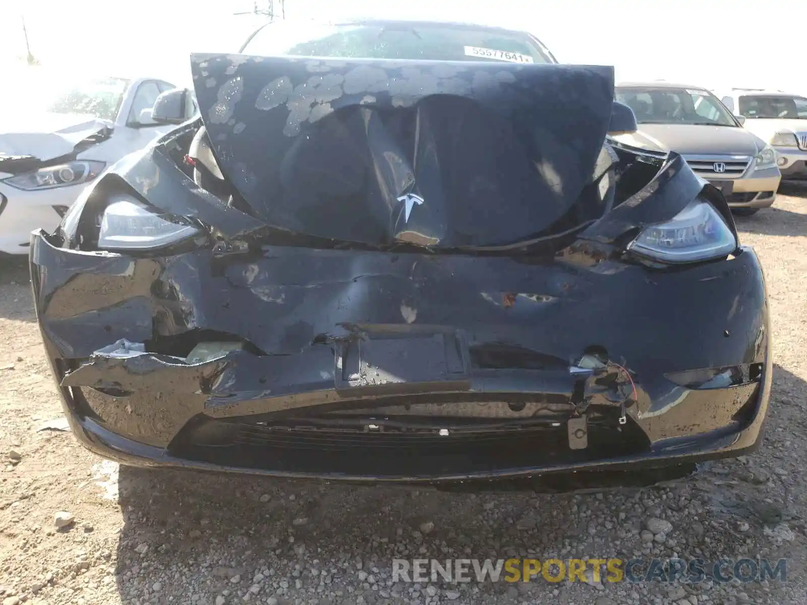 7 Photograph of a damaged car 5YJYGDEE7MF115678 TESLA MODEL Y 2021