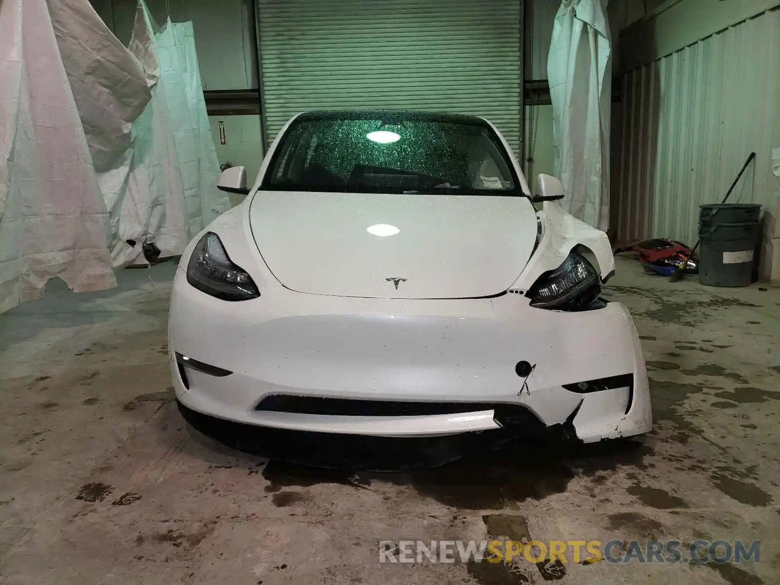 10 Фотография поврежденного автомобиля 5YJYGDEE7MF123800 TESLA MODEL Y 2021