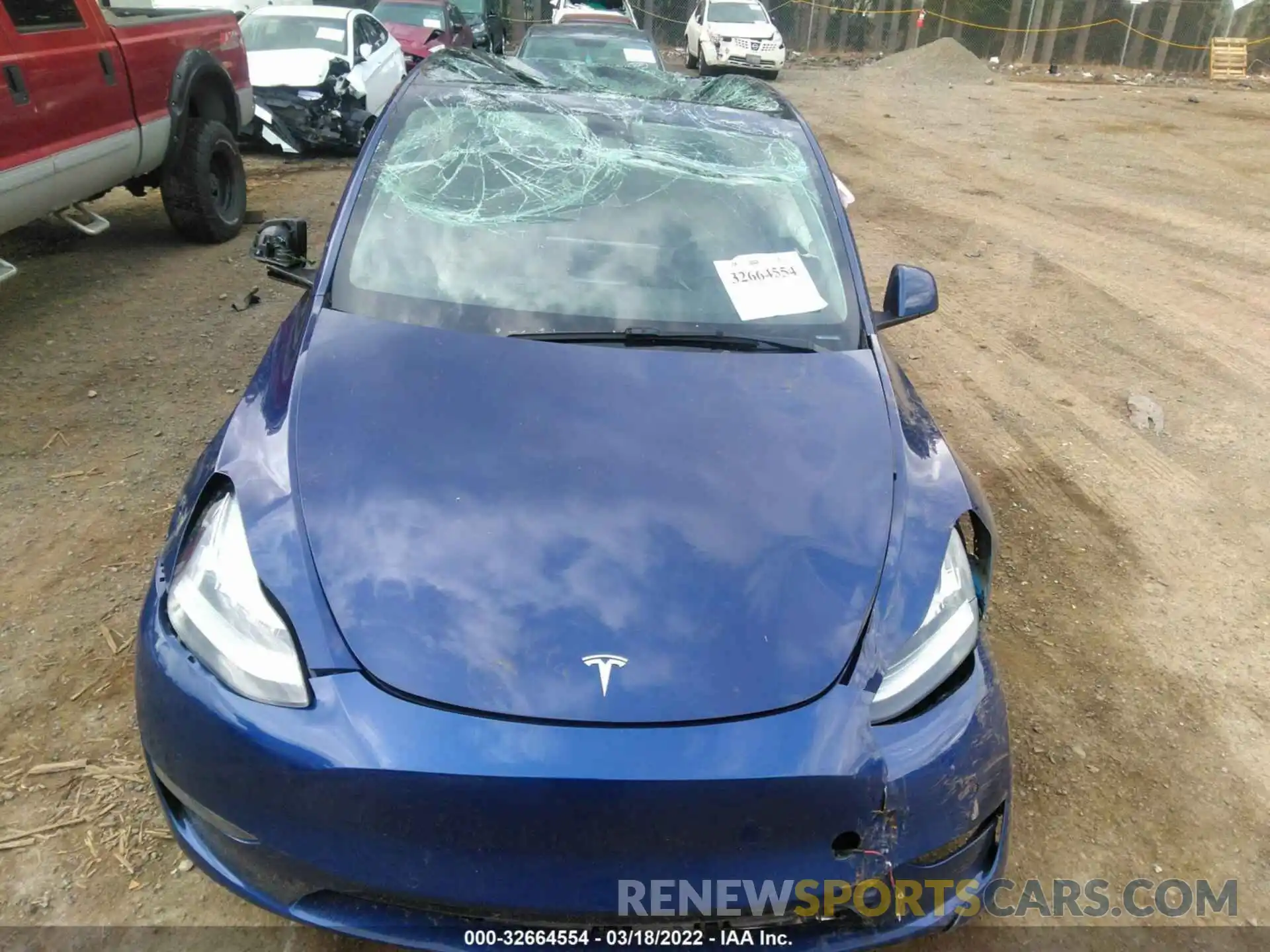 6 Photograph of a damaged car 5YJYGDEE7MF124803 TESLA MODEL Y 2021