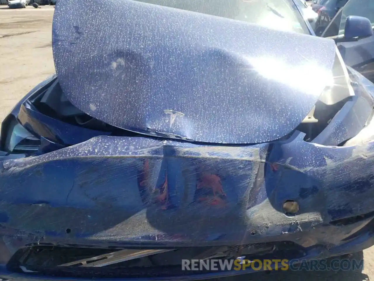 7 Photograph of a damaged car 5YJYGDEE7MF131489 TESLA MODEL Y 2021