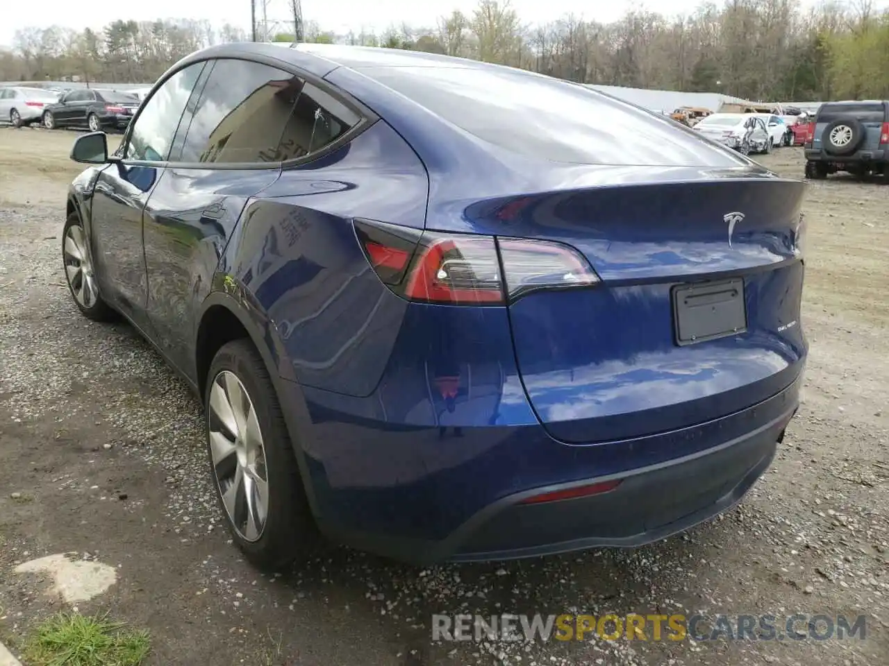 3 Photograph of a damaged car 5YJYGDEE7MF146333 TESLA MODEL Y 2021