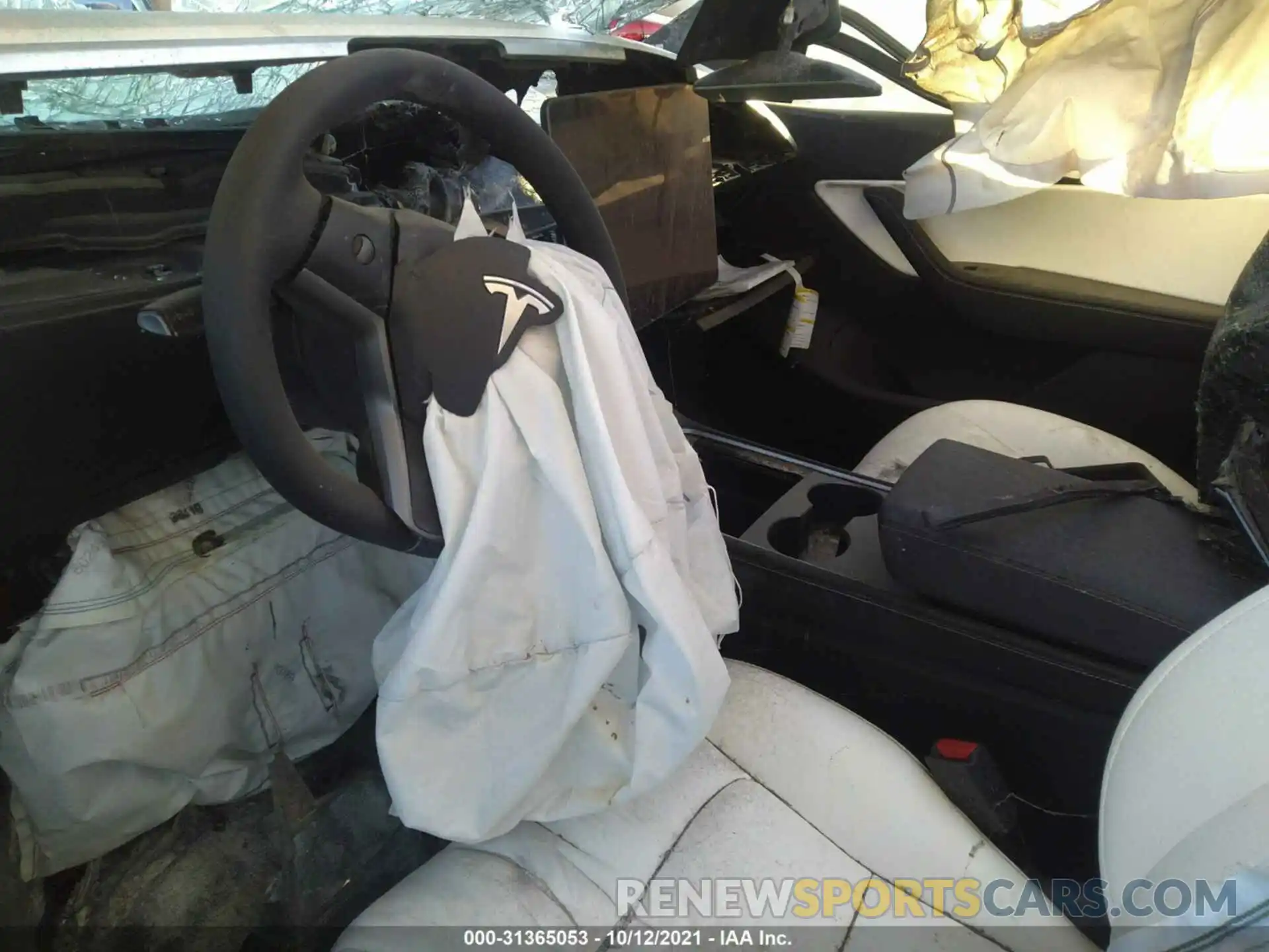 5 Photograph of a damaged car 5YJYGDEE7MF158563 TESLA MODEL Y 2021