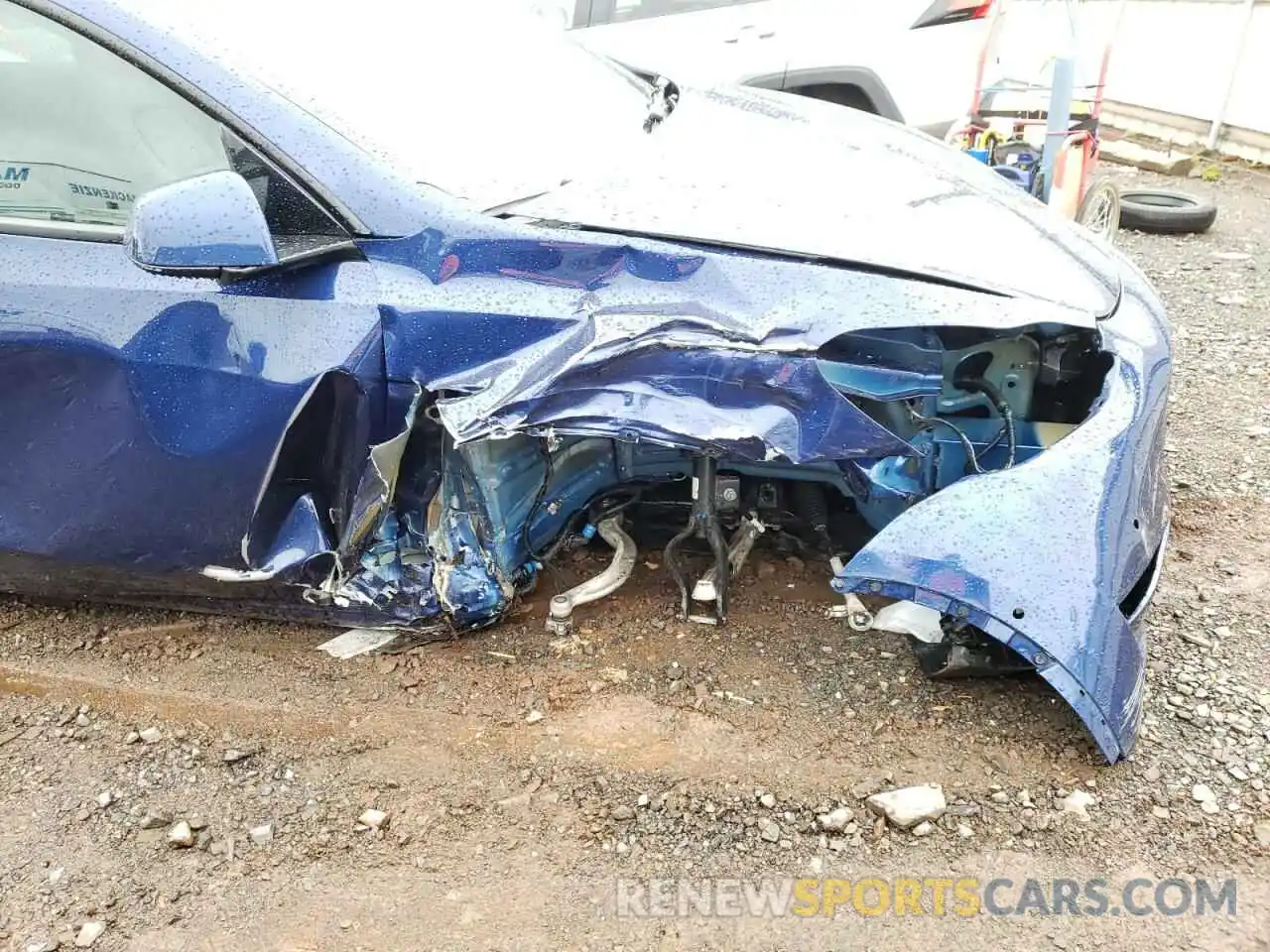 9 Photograph of a damaged car 5YJYGDEE7MF182278 TESLA MODEL Y 2021