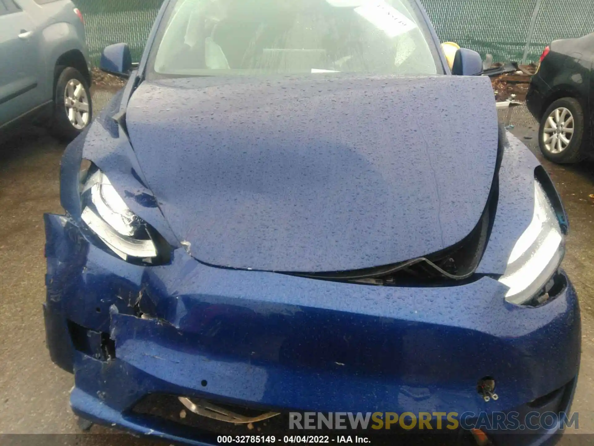 10 Photograph of a damaged car 5YJYGDEE7MF188226 TESLA MODEL Y 2021