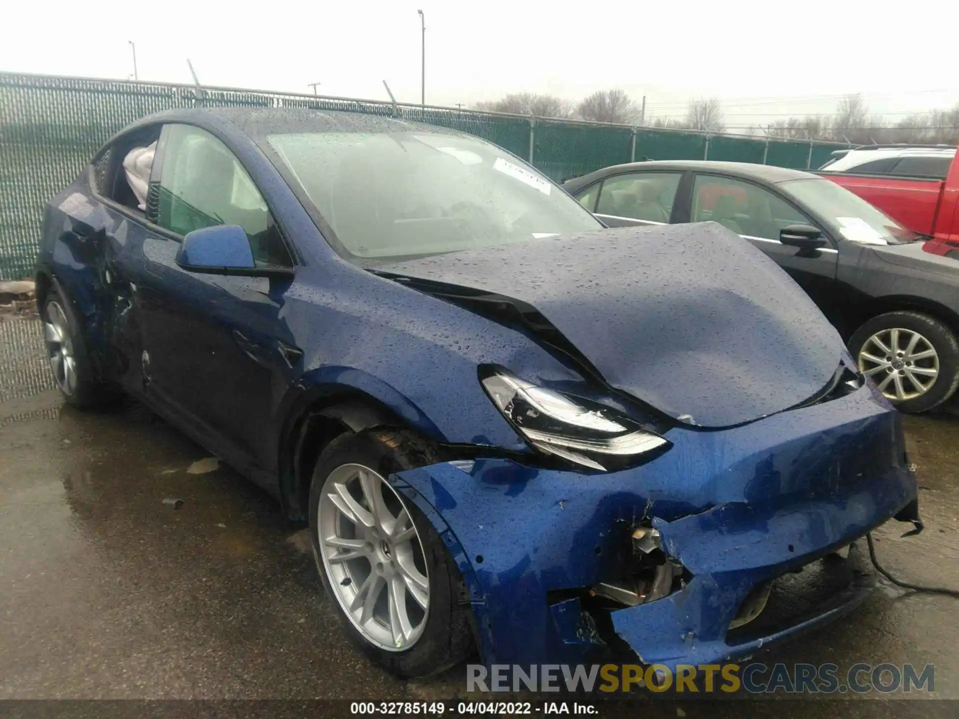 6 Фотография поврежденного автомобиля 5YJYGDEE7MF188226 TESLA MODEL Y 2021