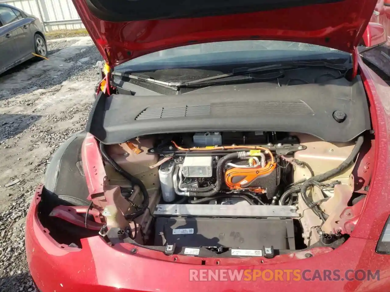 7 Photograph of a damaged car 5YJYGDEE7MF191109 TESLA MODEL Y 2021