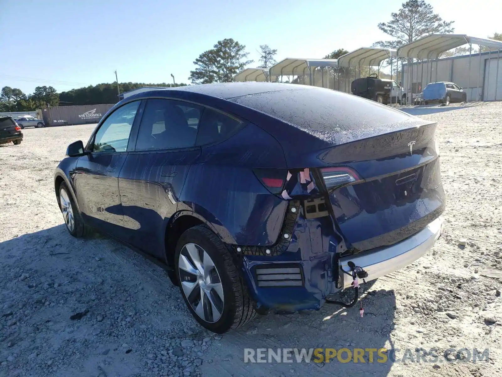 3 Photograph of a damaged car 5YJYGDEE7MF193569 TESLA MODEL Y 2021