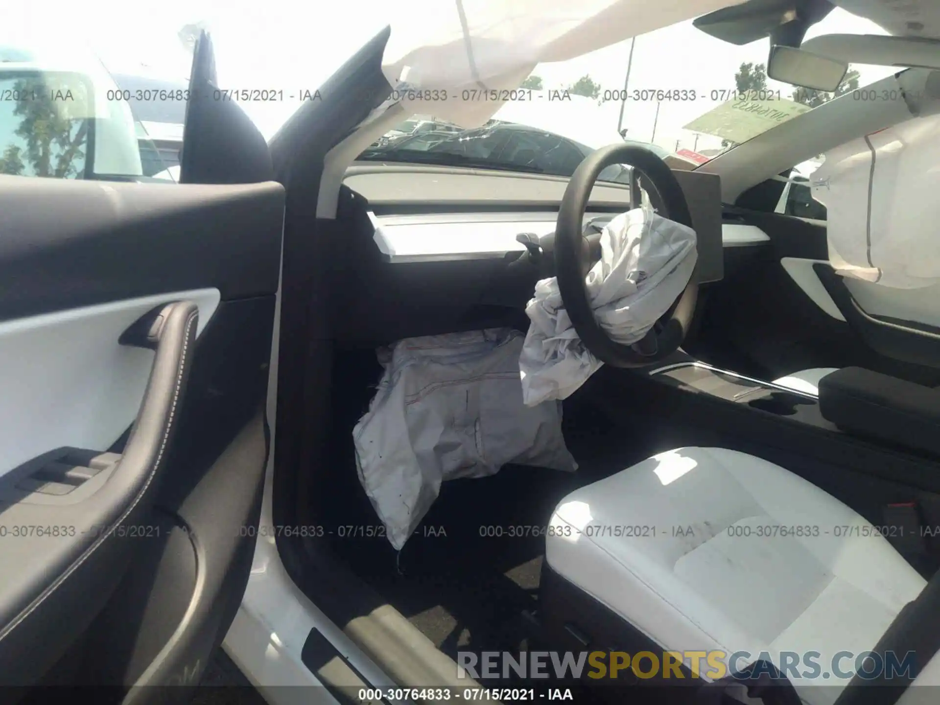 5 Photograph of a damaged car 5YJYGDEE7MF206028 TESLA MODEL Y 2021