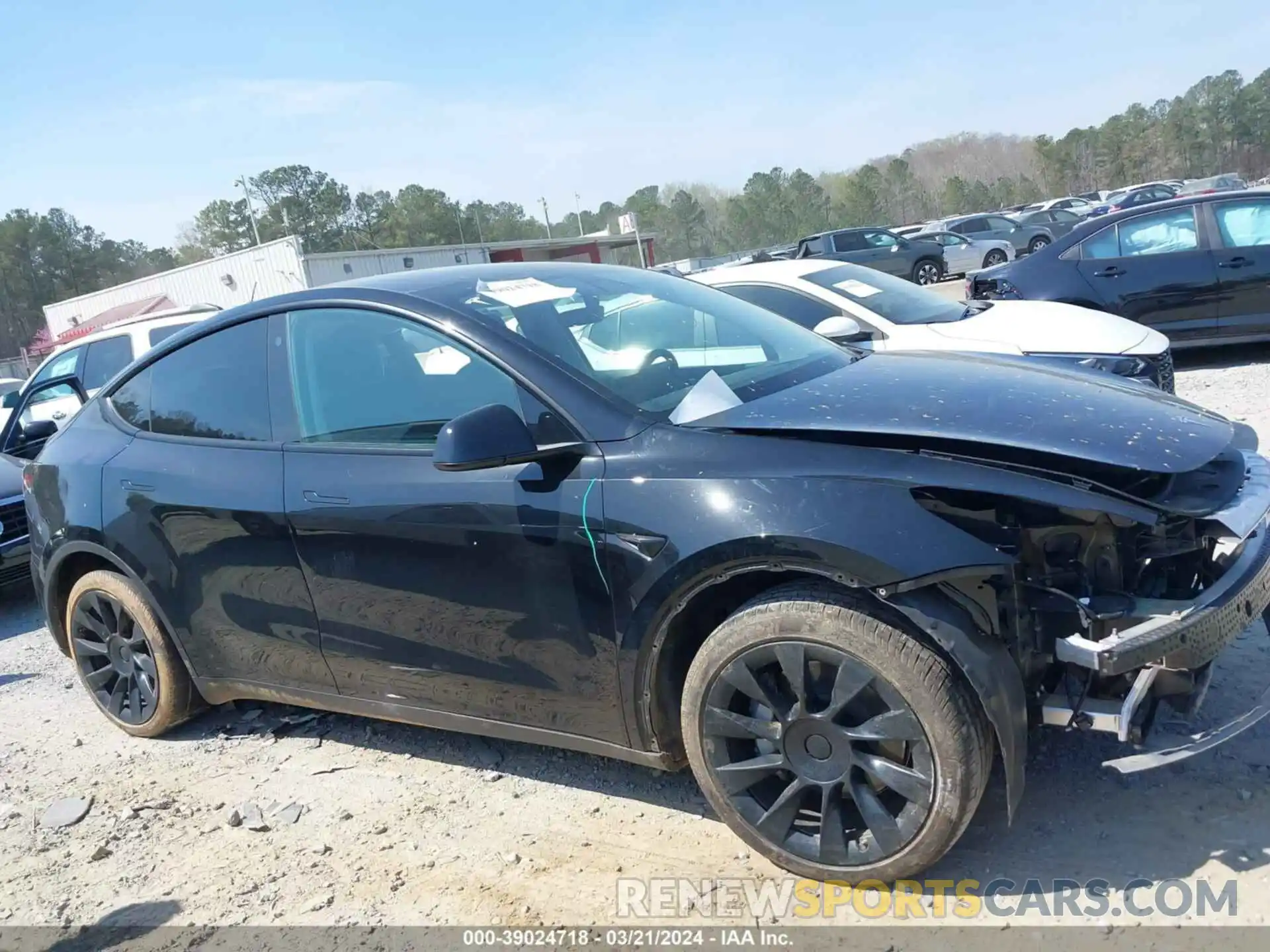 12 Photograph of a damaged car 5YJYGDEE7MF242897 TESLA MODEL Y 2021