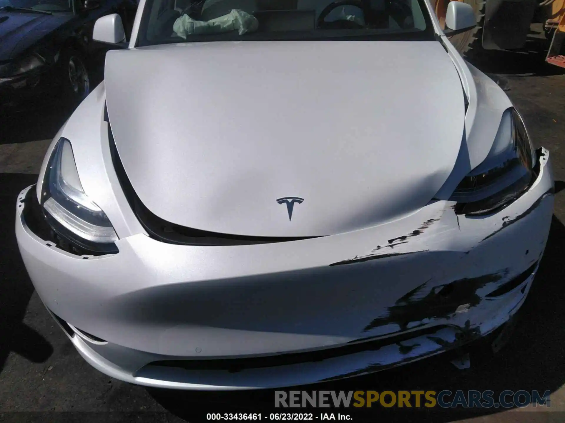 10 Photograph of a damaged car 5YJYGDEE7MF270683 TESLA MODEL Y 2021