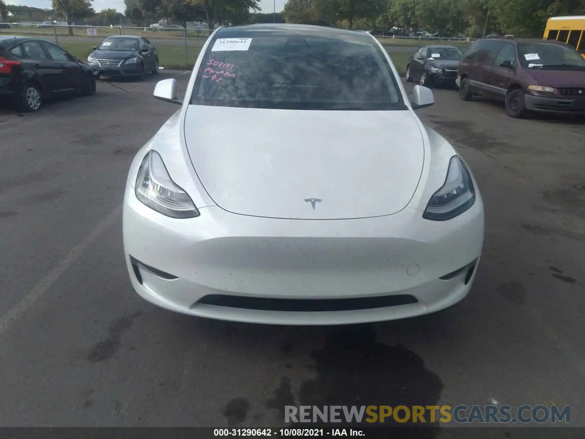 6 Photograph of a damaged car 5YJYGDEE8MF061971 TESLA MODEL Y 2021